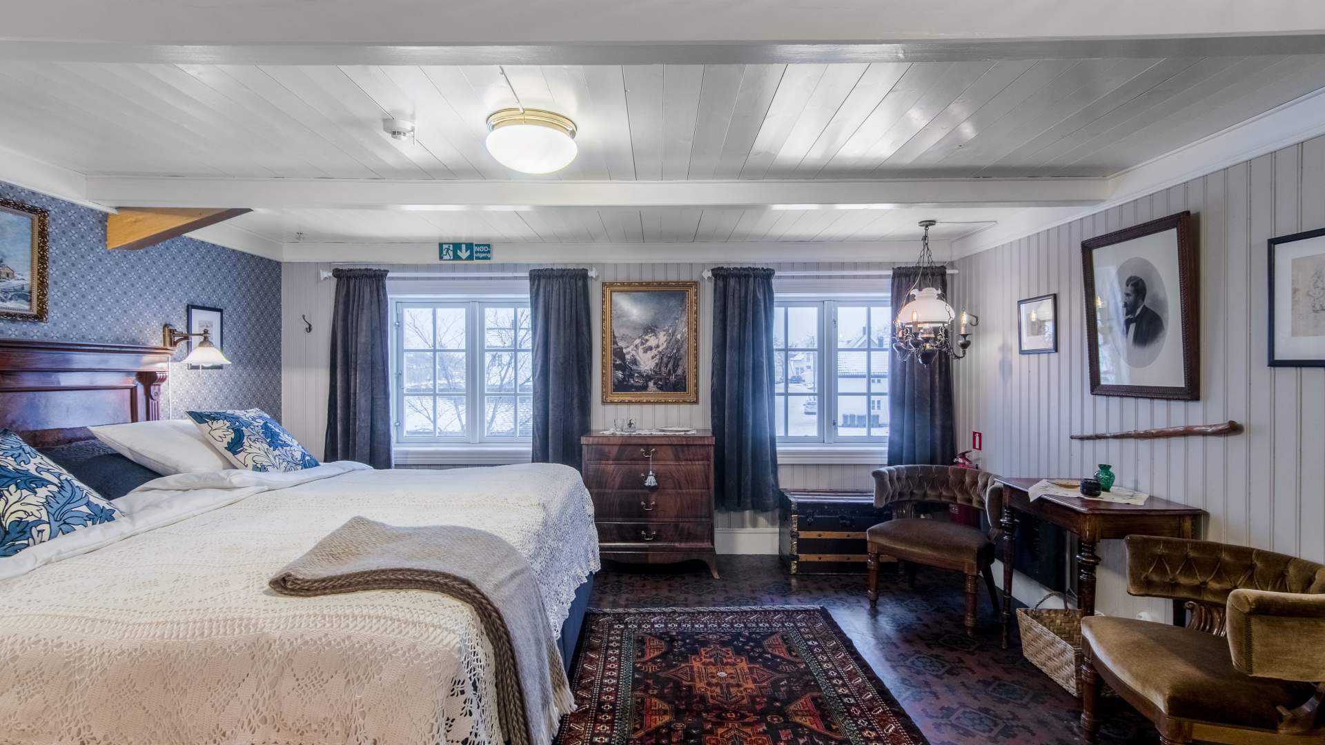 Væreiergården anno 1828 - Svinøya Rorbuer