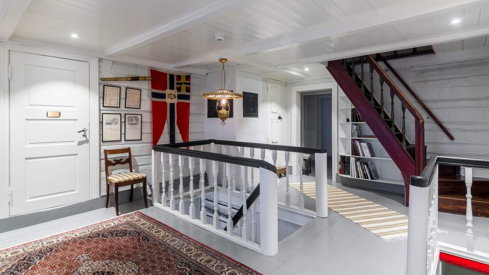 Væreiergården anno 1828 - Svinøya Rorbuer