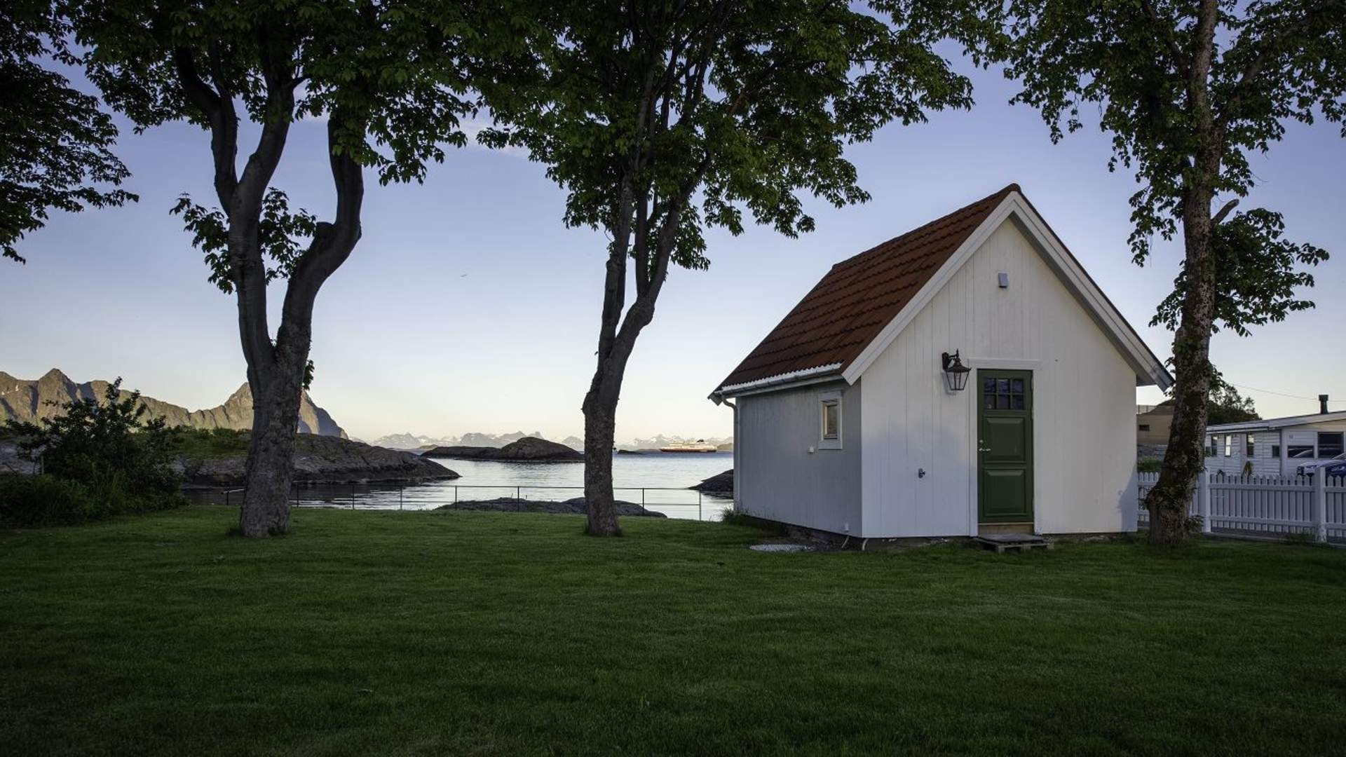 Væreiergården anno 1828 - Svinøya Rorbuer