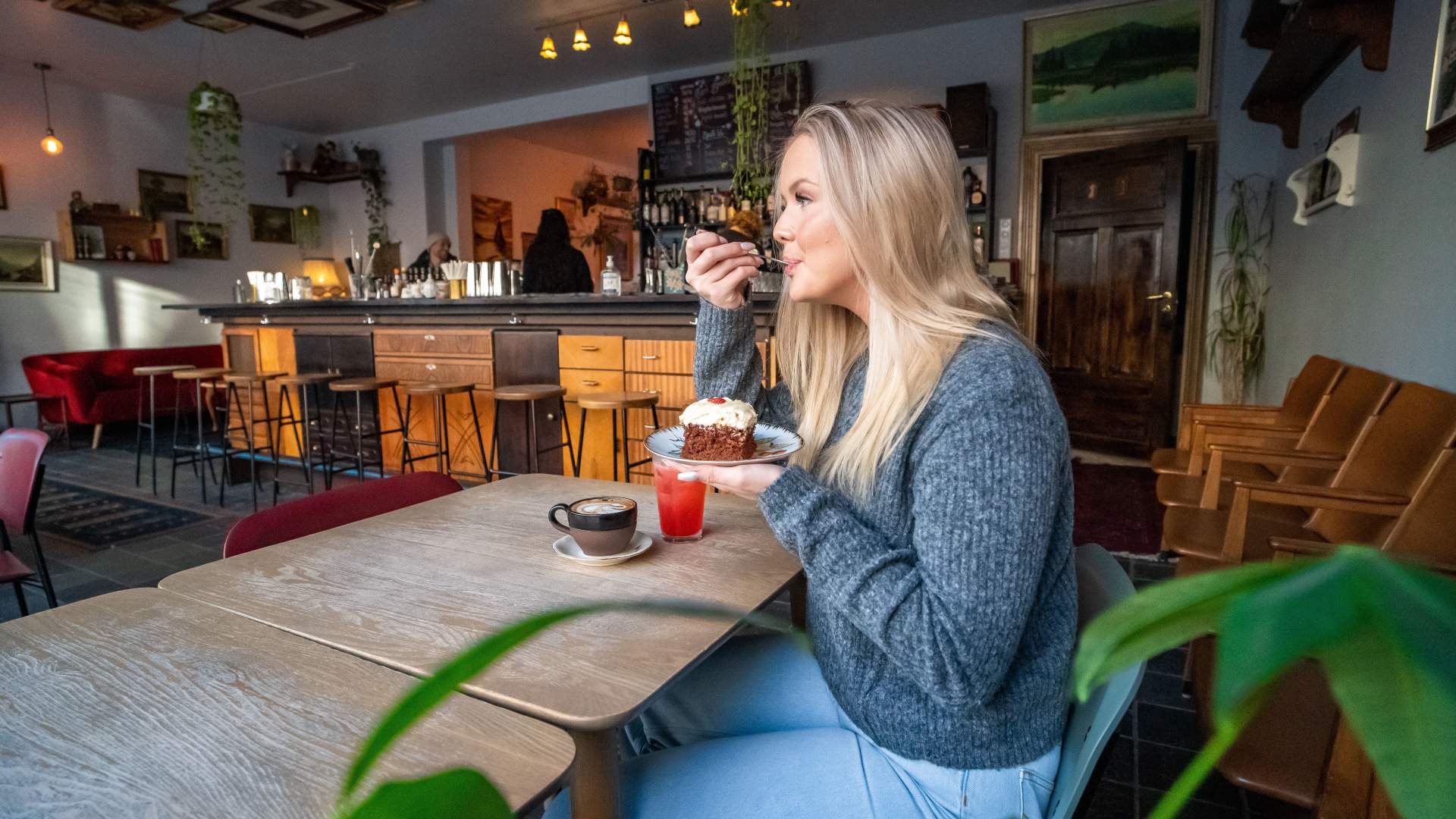 Skrot kafé og bar, på Voss. 