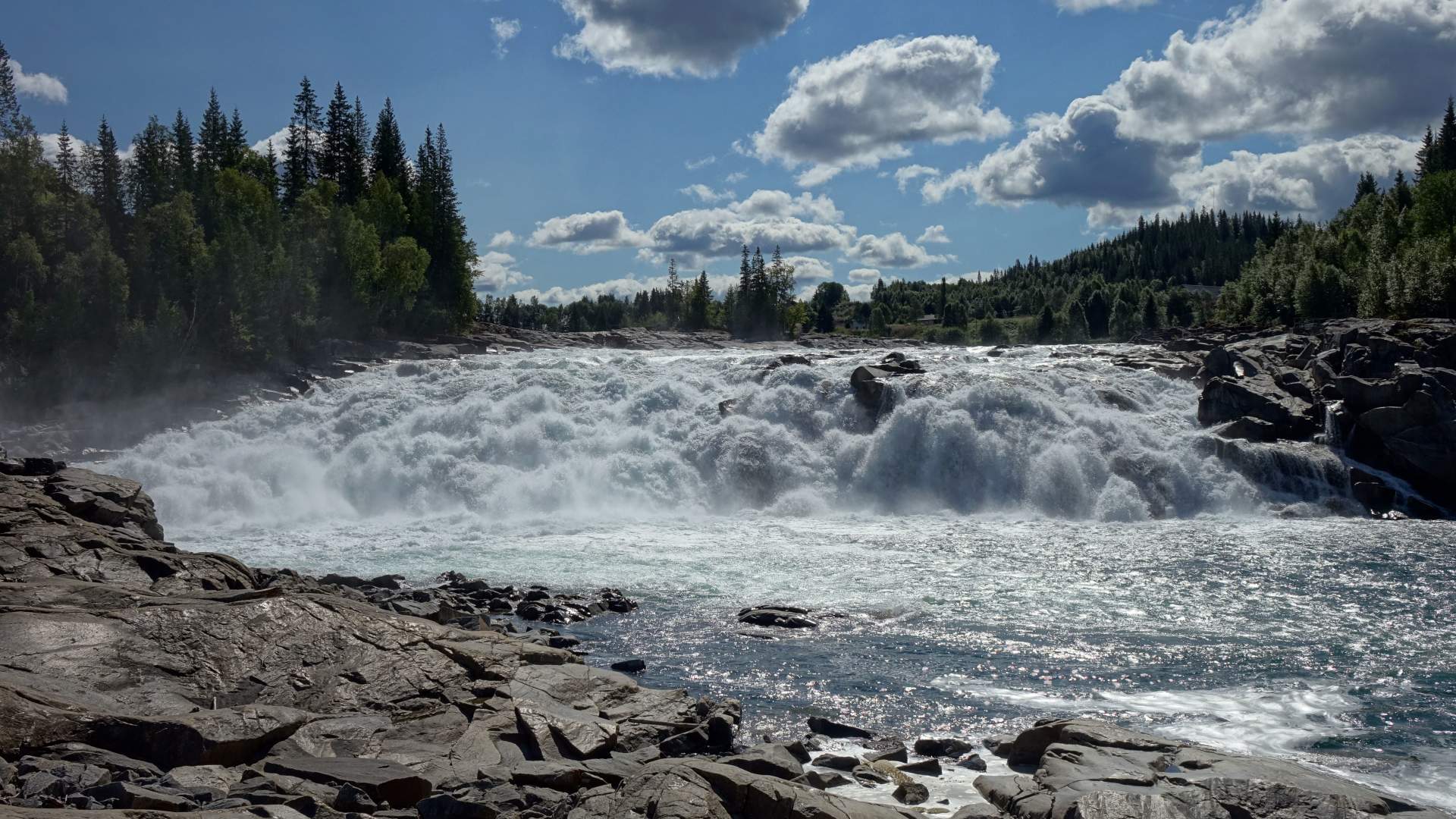 Laksforsen fossefall