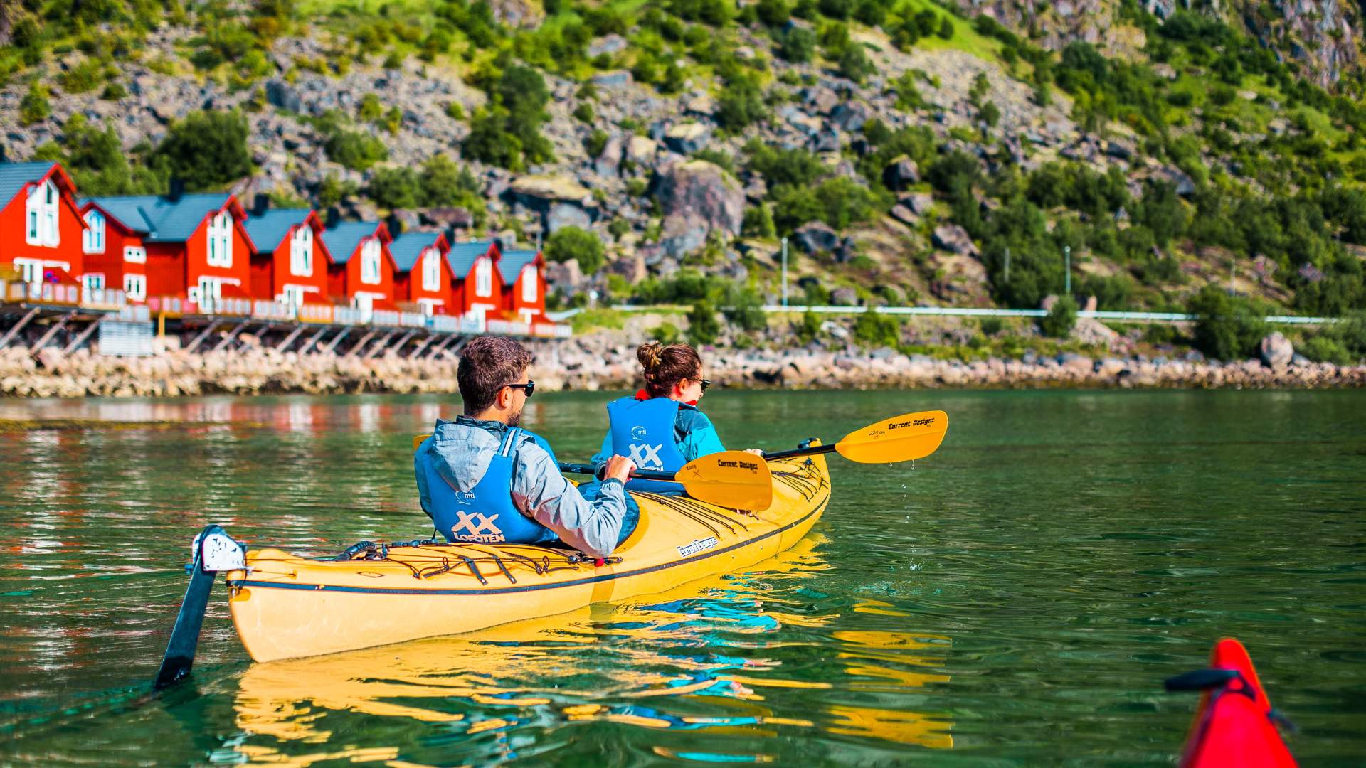 Kajakktur fra Svolvær med XXLofoten