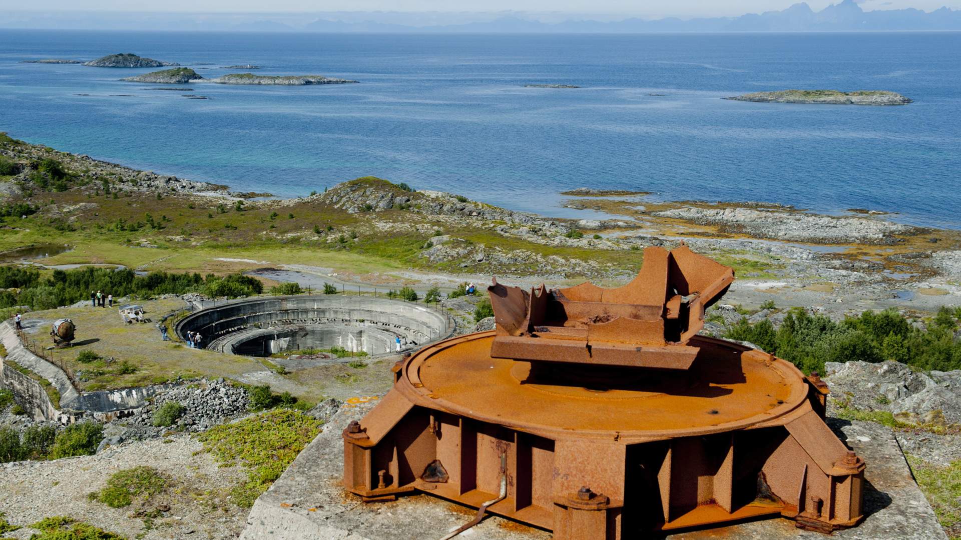 Batterie Dietl - Coastal Fort in Steigen