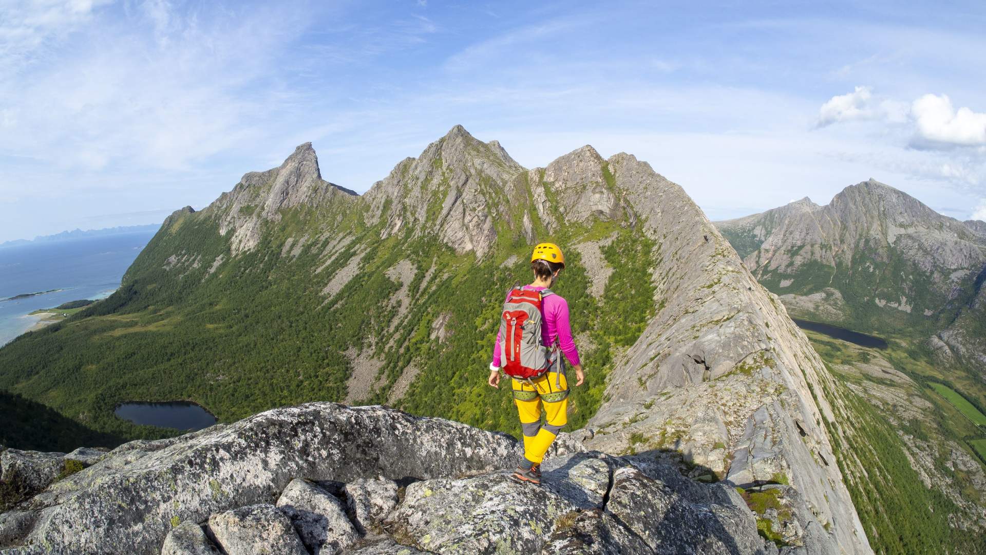 Nordskottraversen In Steigen Hiking Norway