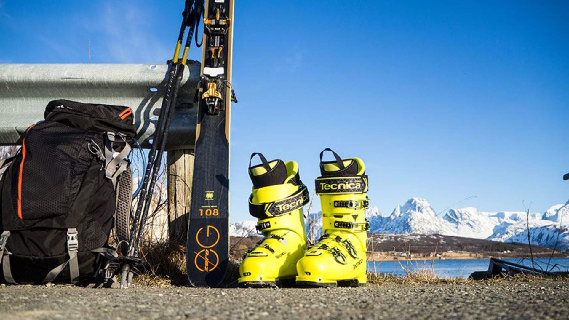 Spring time skiing - Lyngen Alps