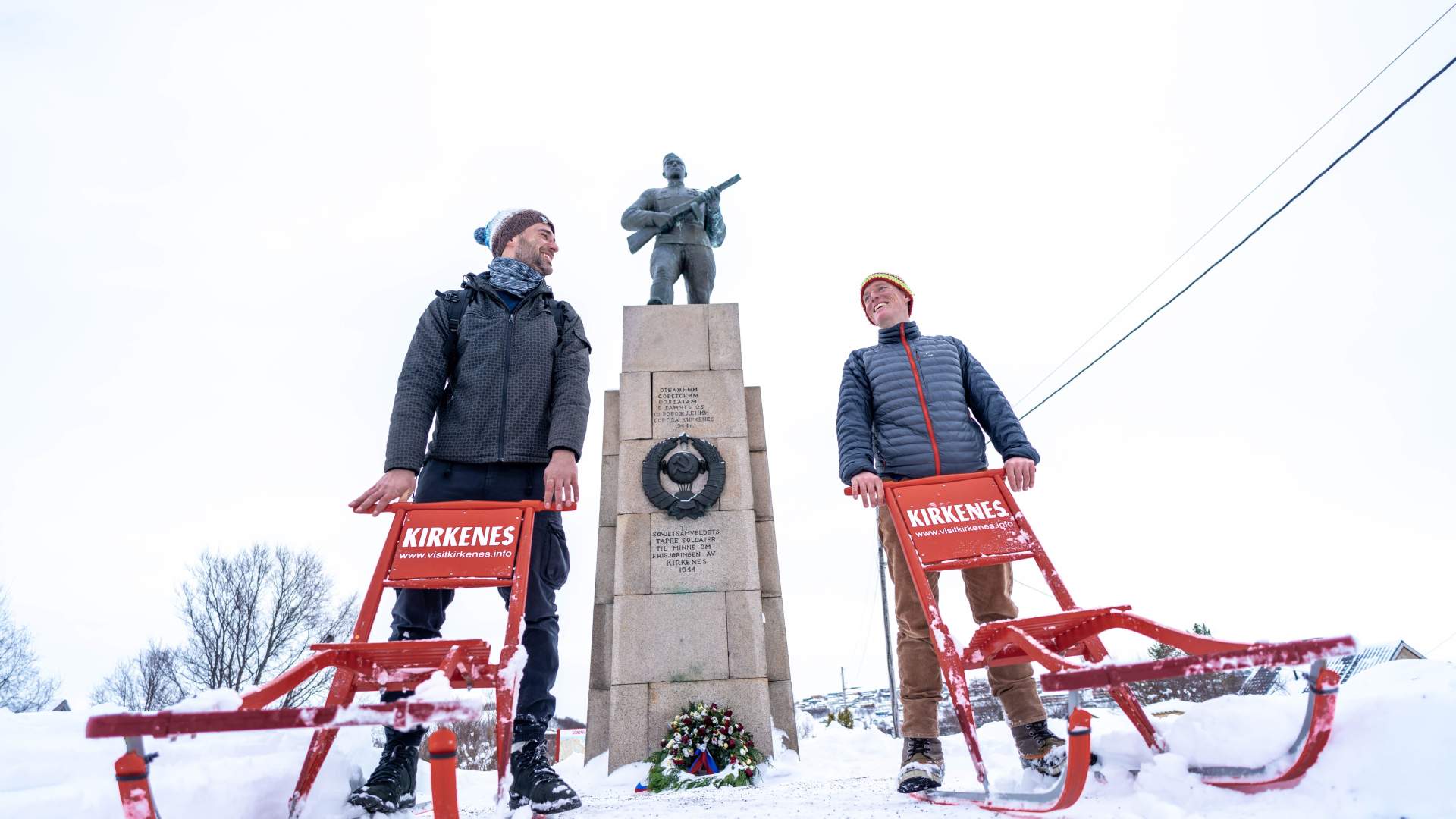 Kirkenes Stadtführung zu Fuss