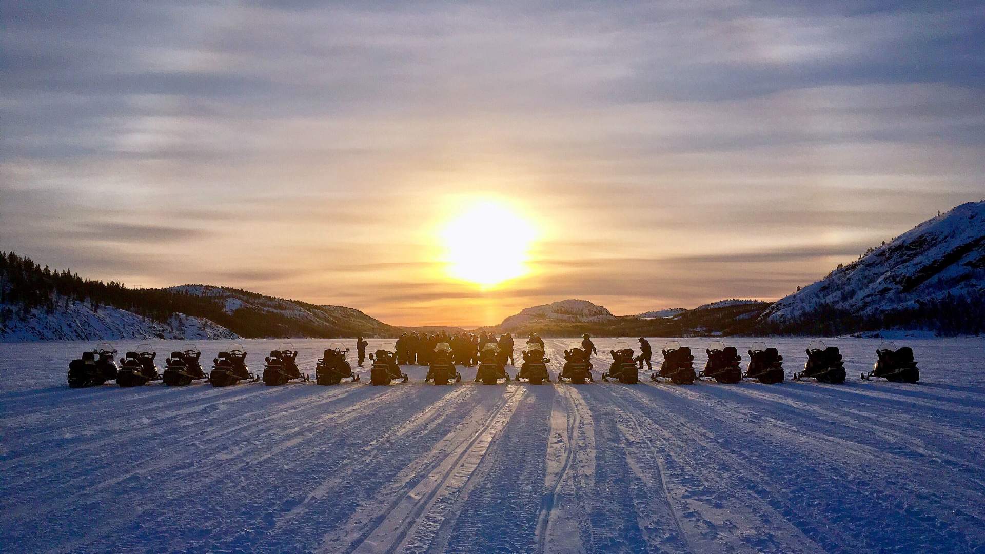Snøscootersafari Kirkenes med Barents Safari