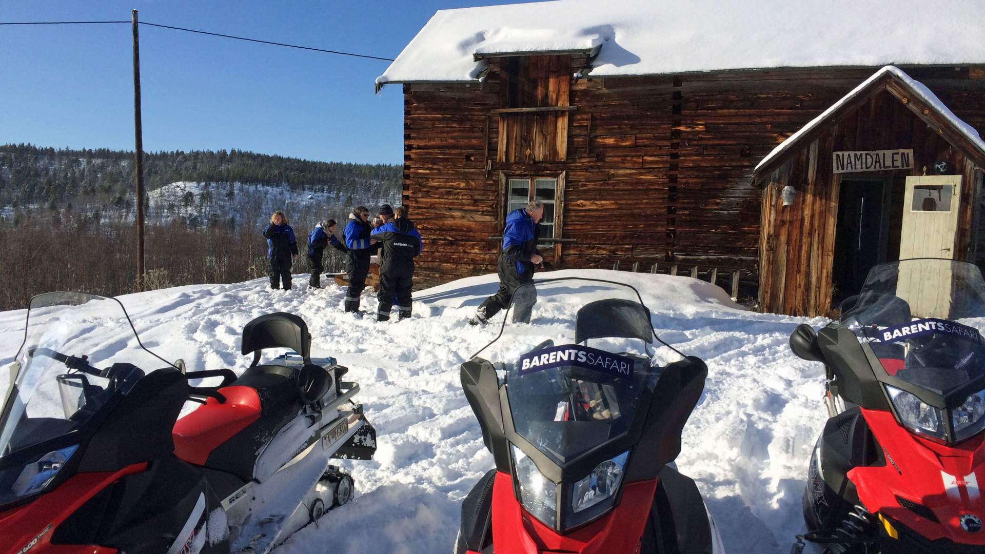 Snøscootersafari Kirkenes med Barents Safari