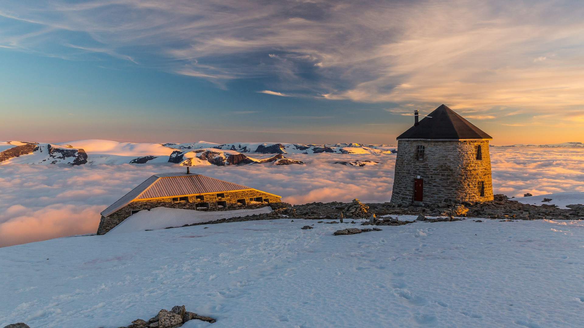 Summit to Skåla