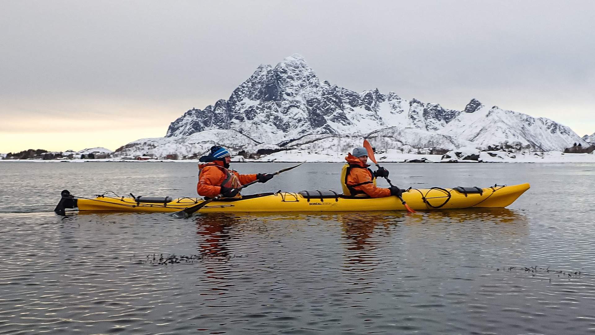 Kayak trip- Half day with Lofoten Aktiv