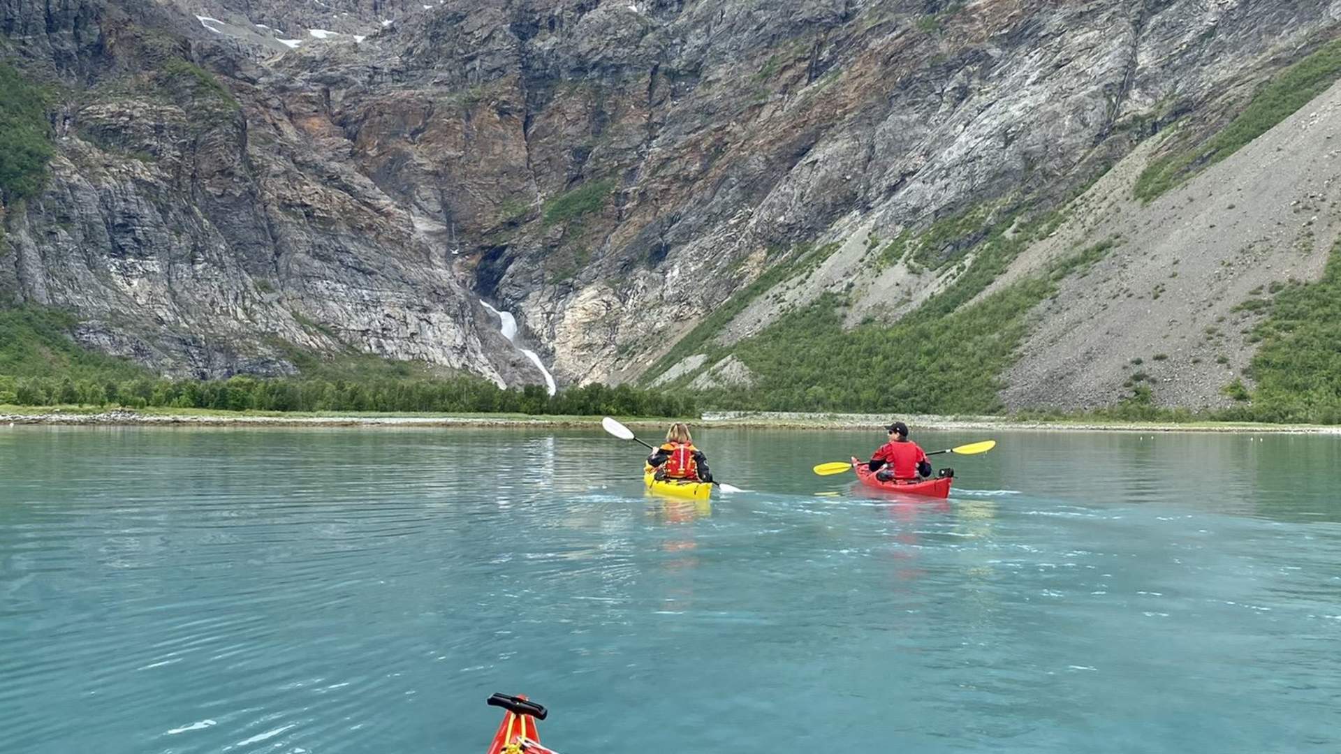Kayaking in Lyngen