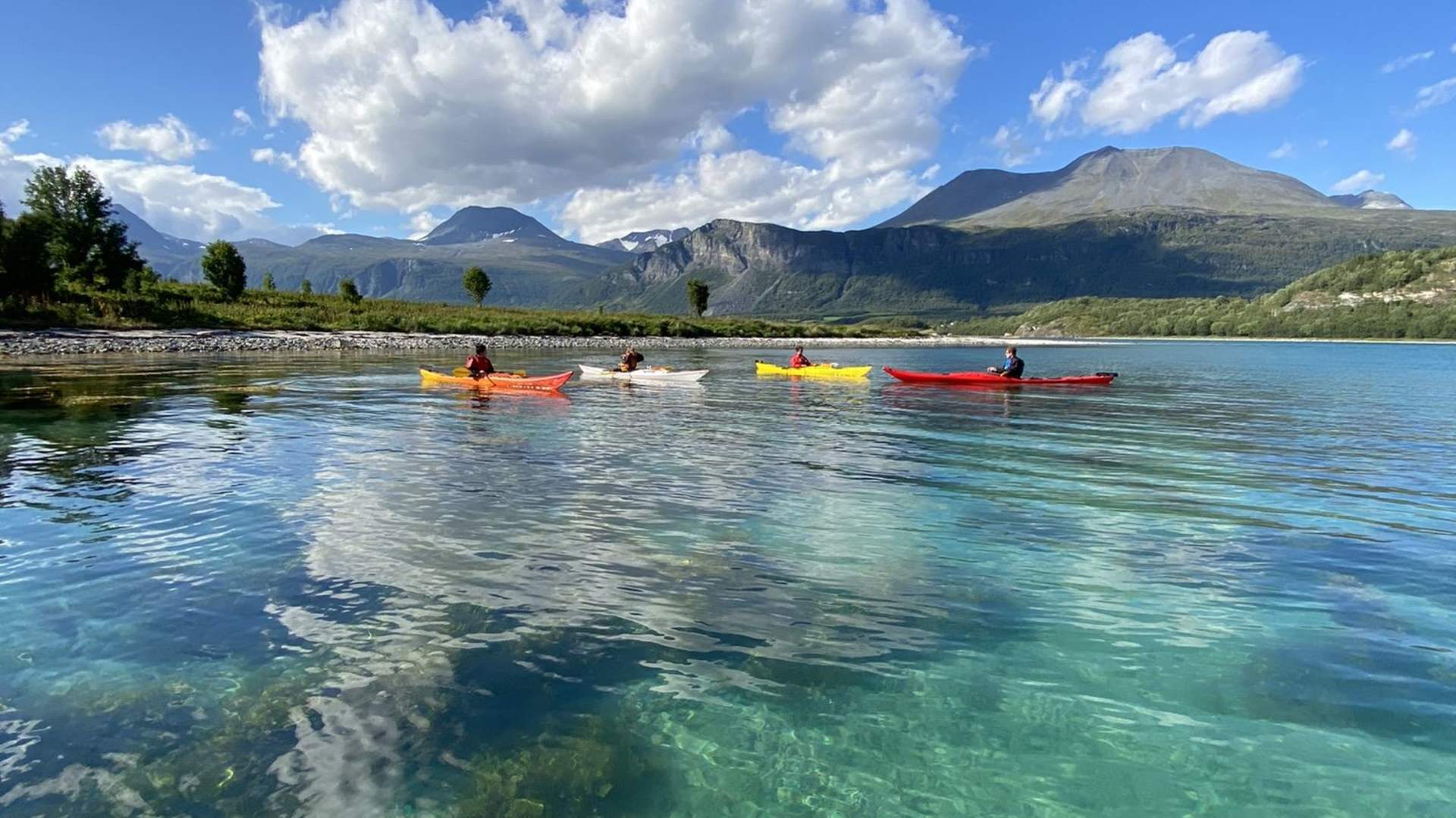 Kayaking in Lyngen