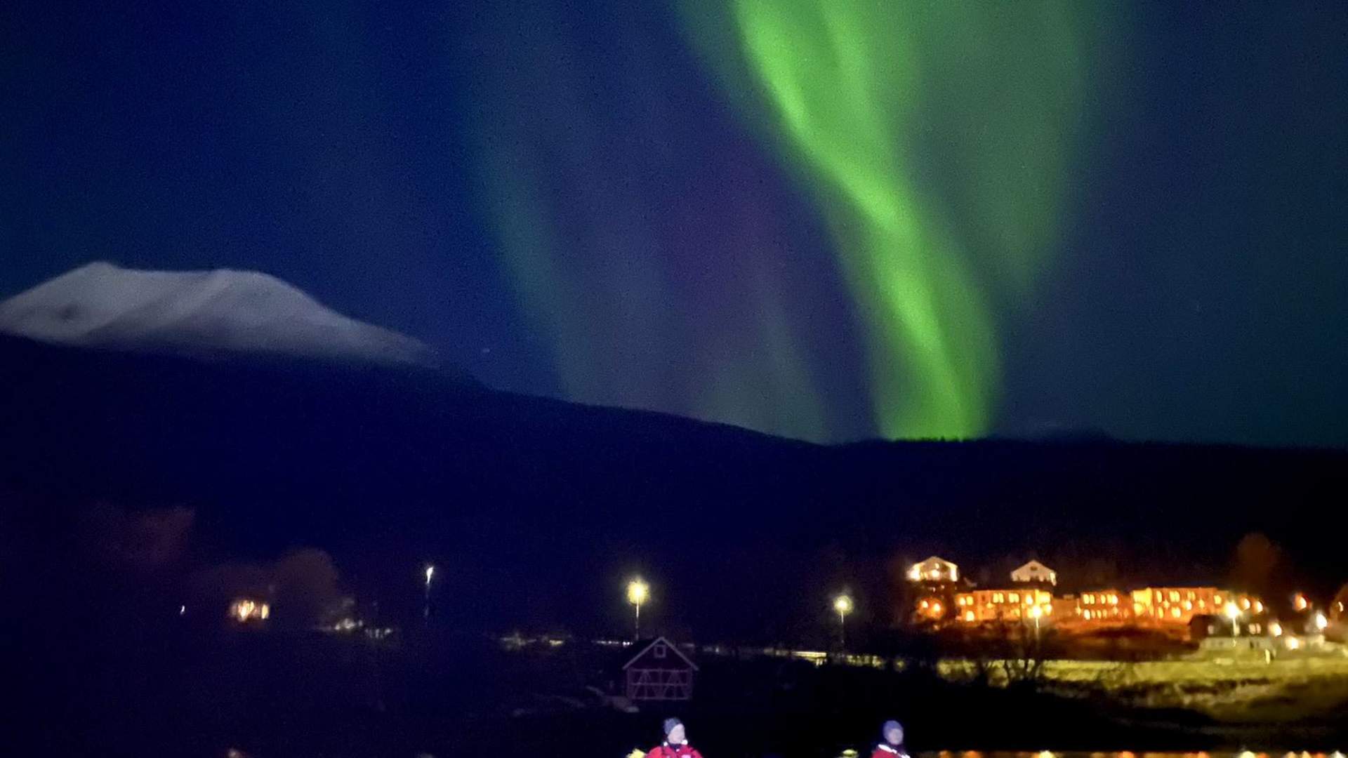 Northern lights kayaking