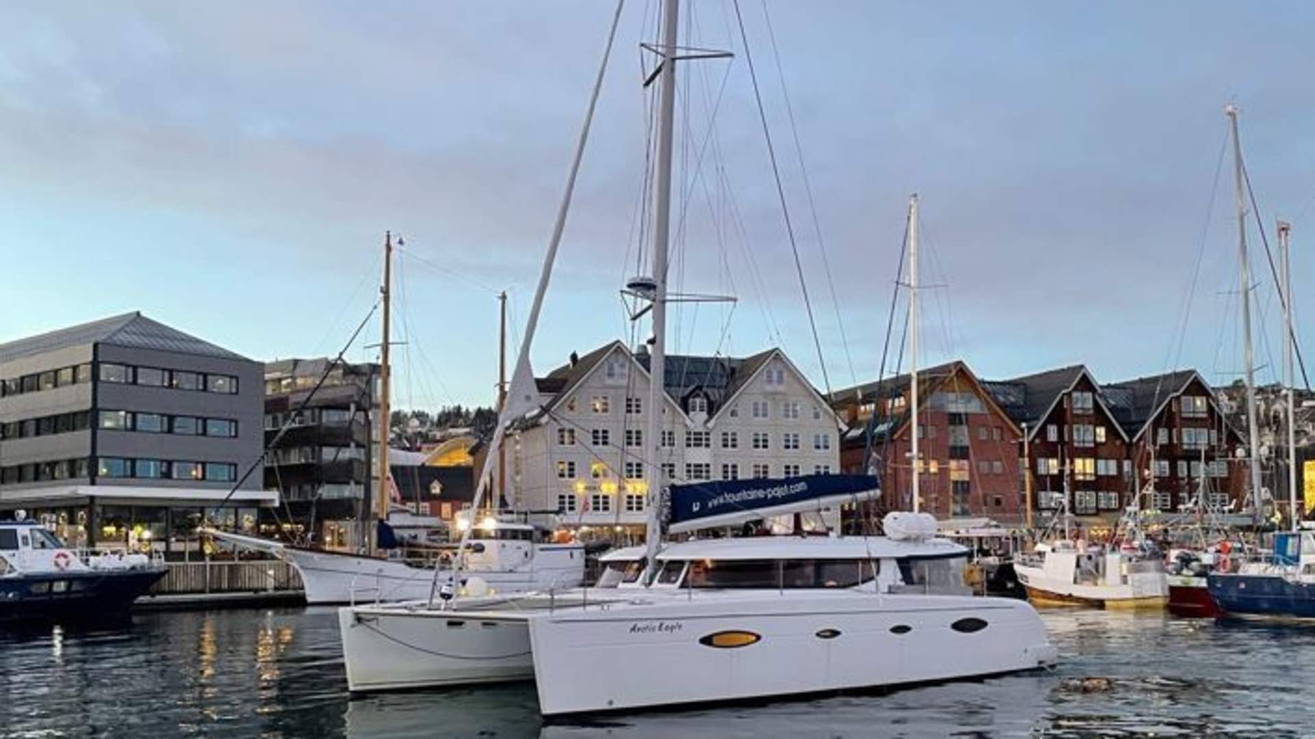 History Fjordcruise Around The Isle Of Tromso &#8211; Luxury Catamaran
