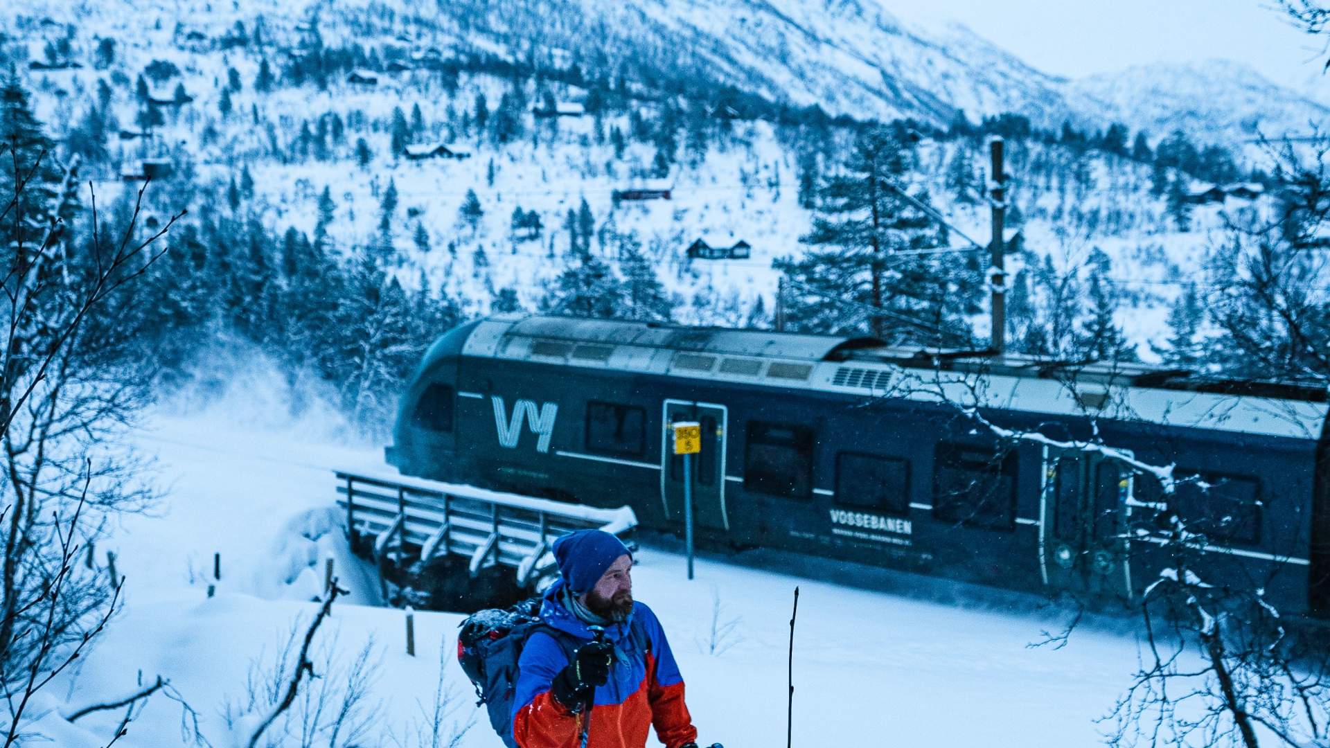Ski and train, fra fjord til fjell