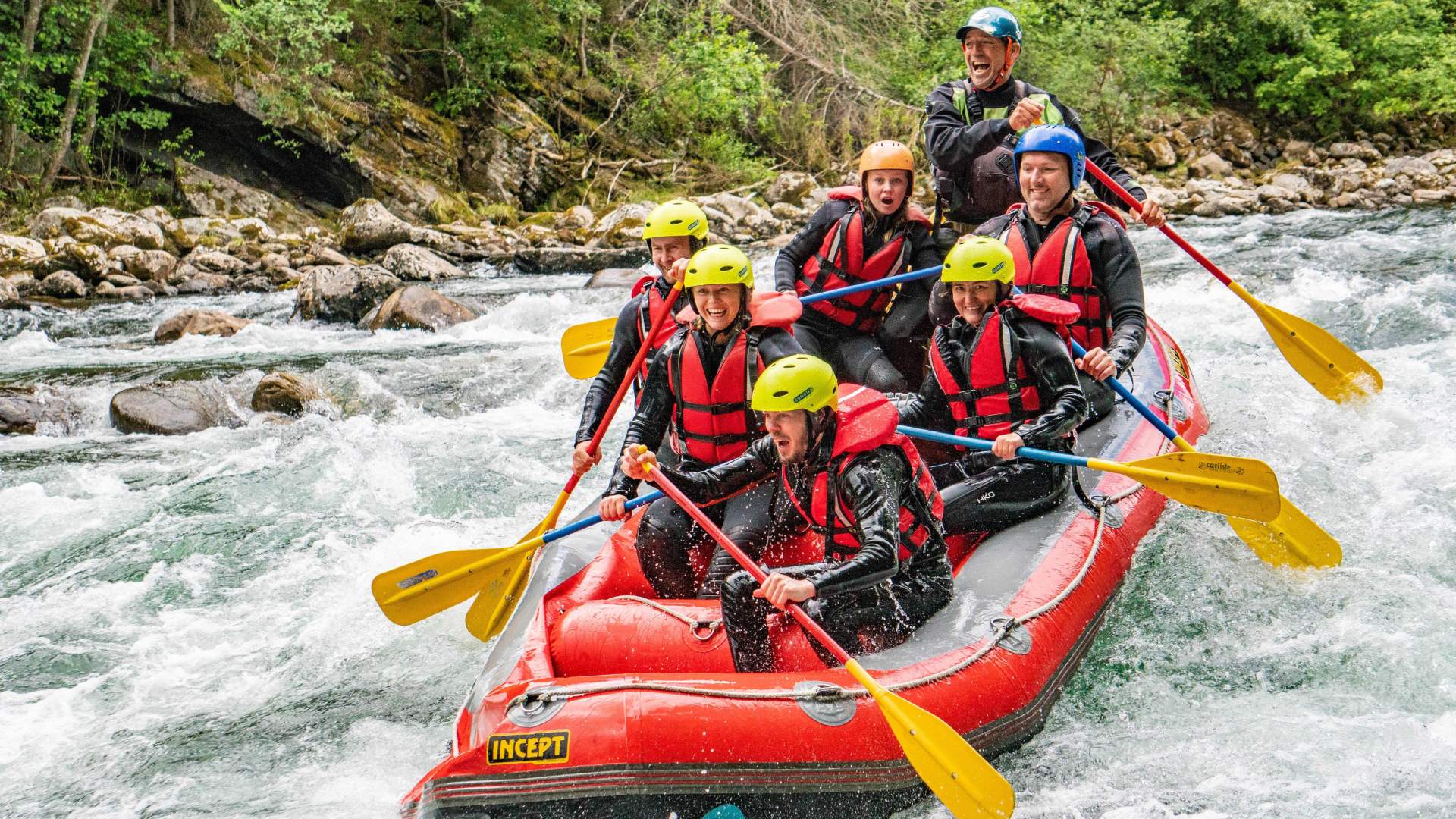 Rafting in Sjoa - Heidal Rafting