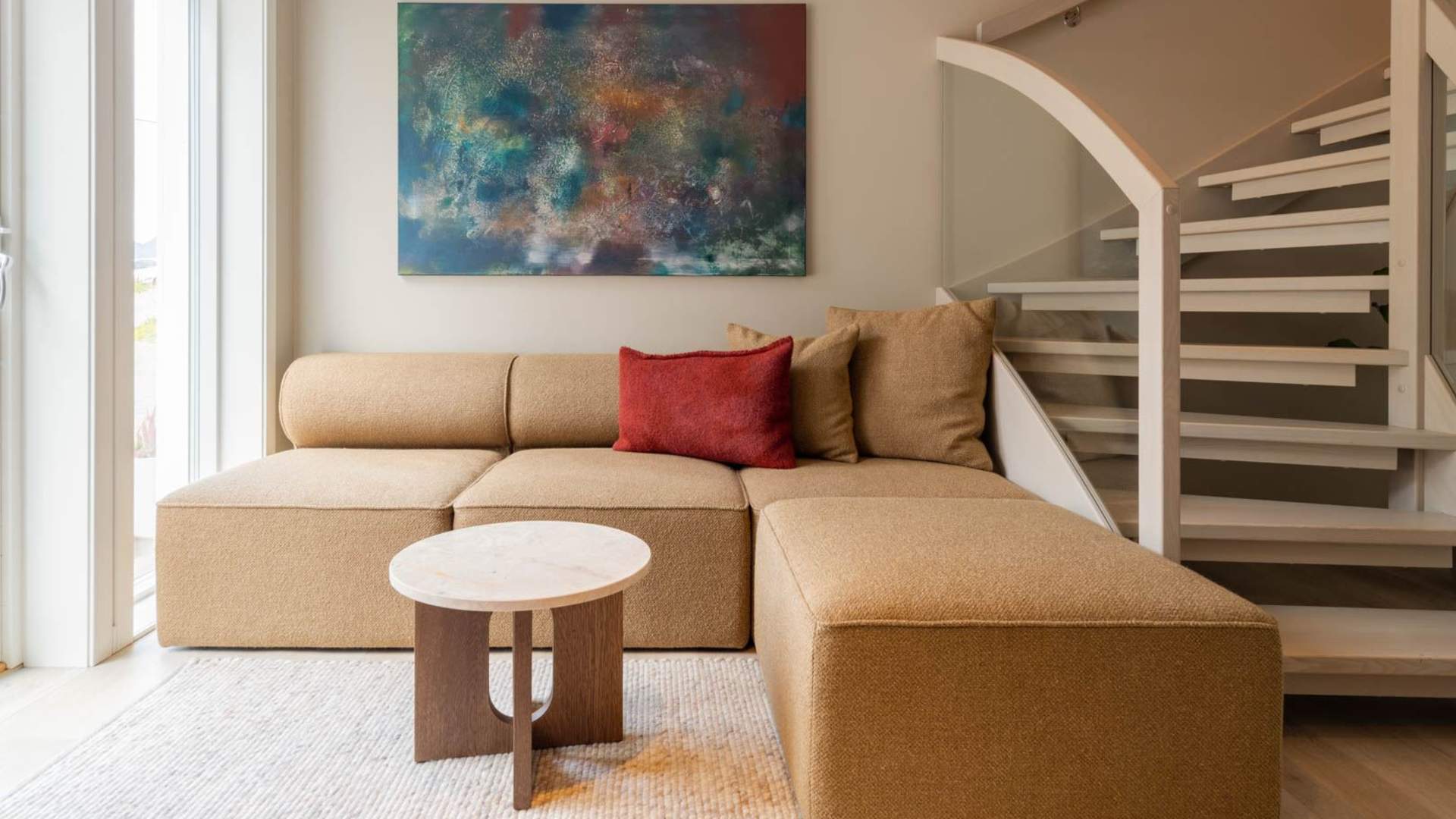 Sofa in living room