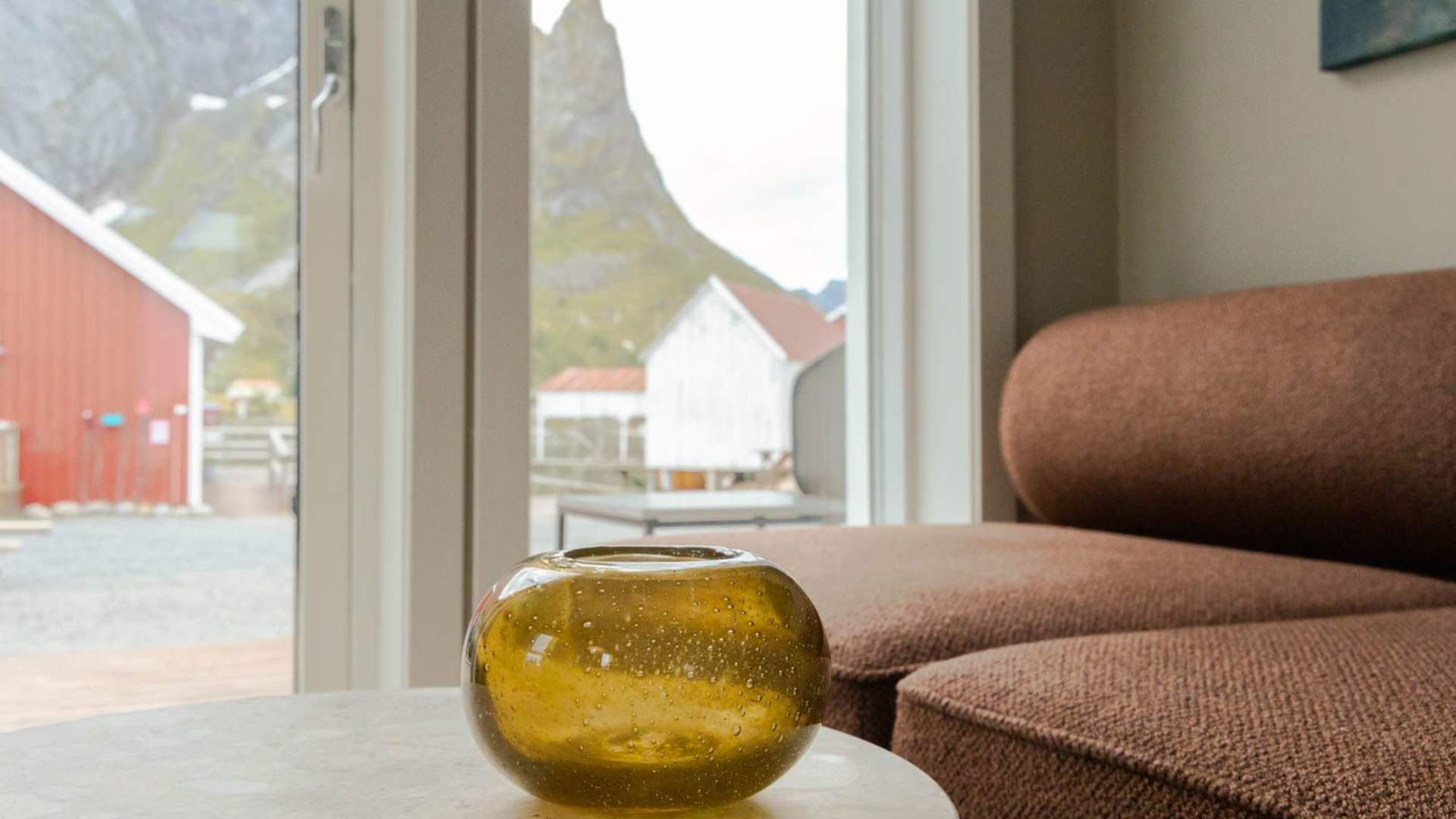 View from living room