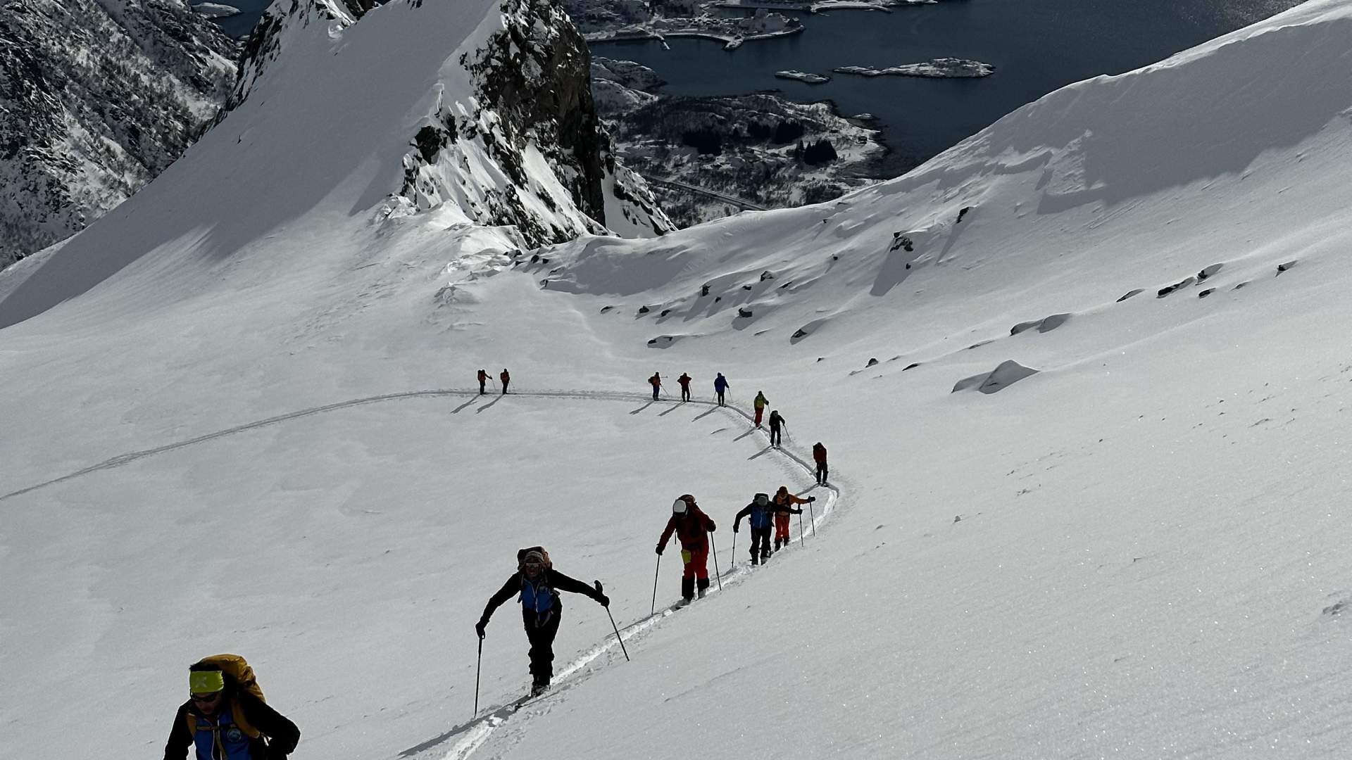 Ski Touring with I Fri Natur