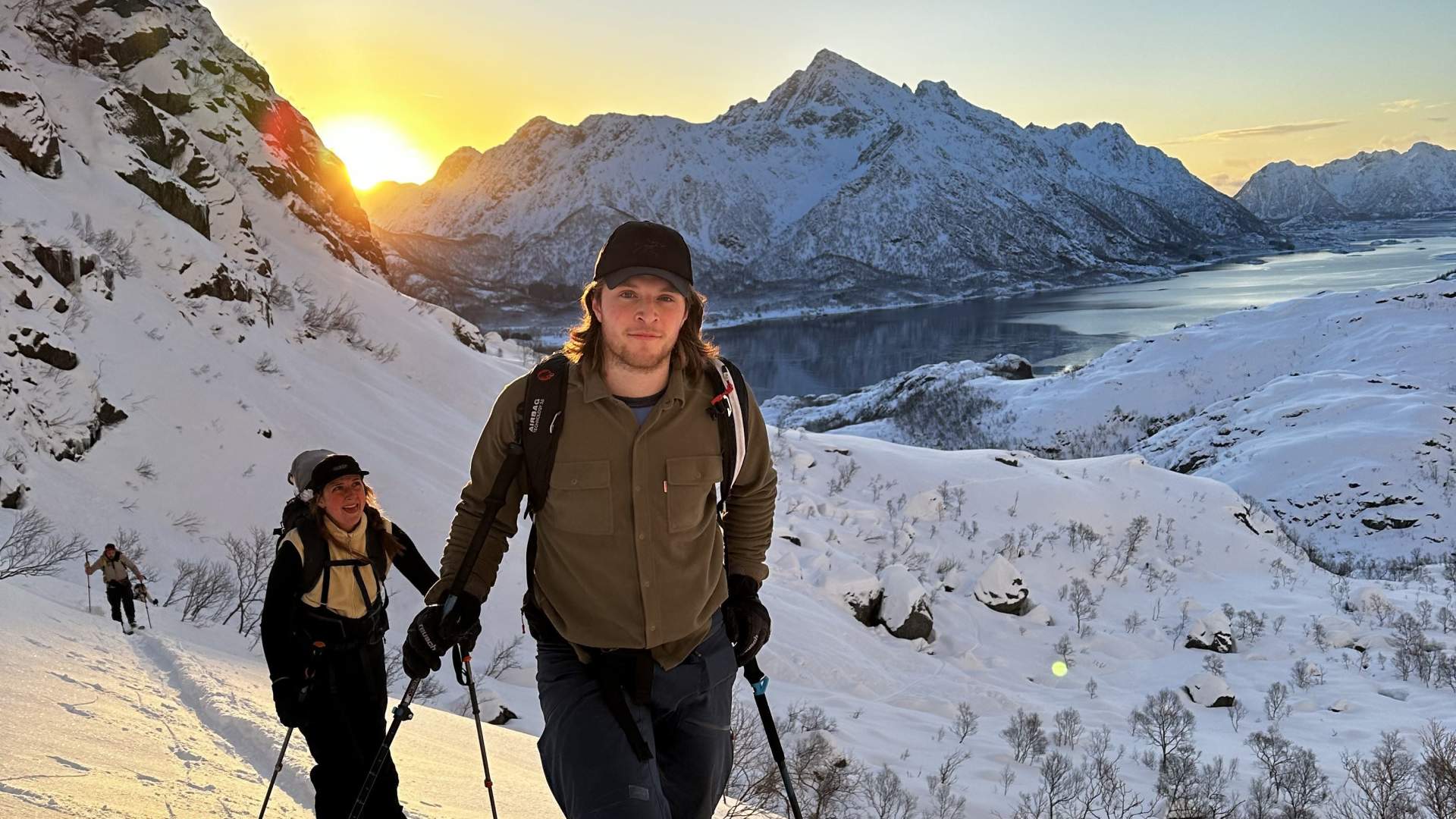Ski Touring with I Fri Natur
