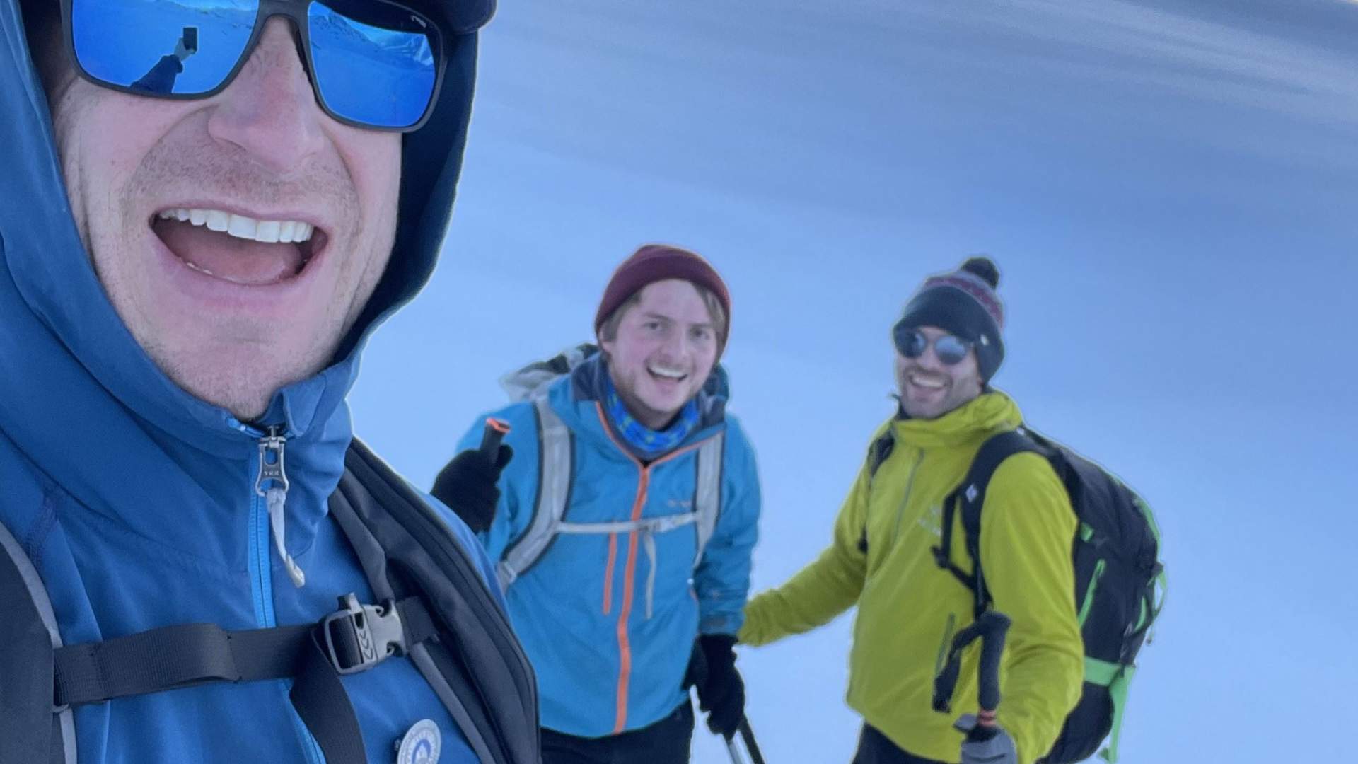 Ski Touring with I Fri Natur