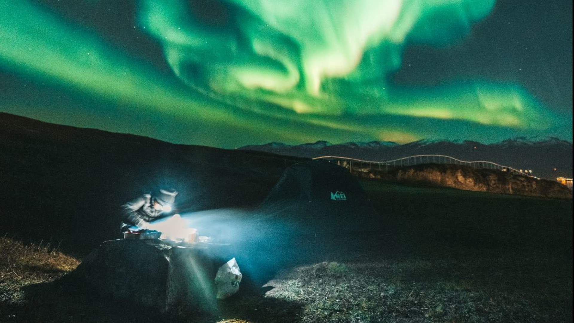 Nordlystur med bilder inkludert