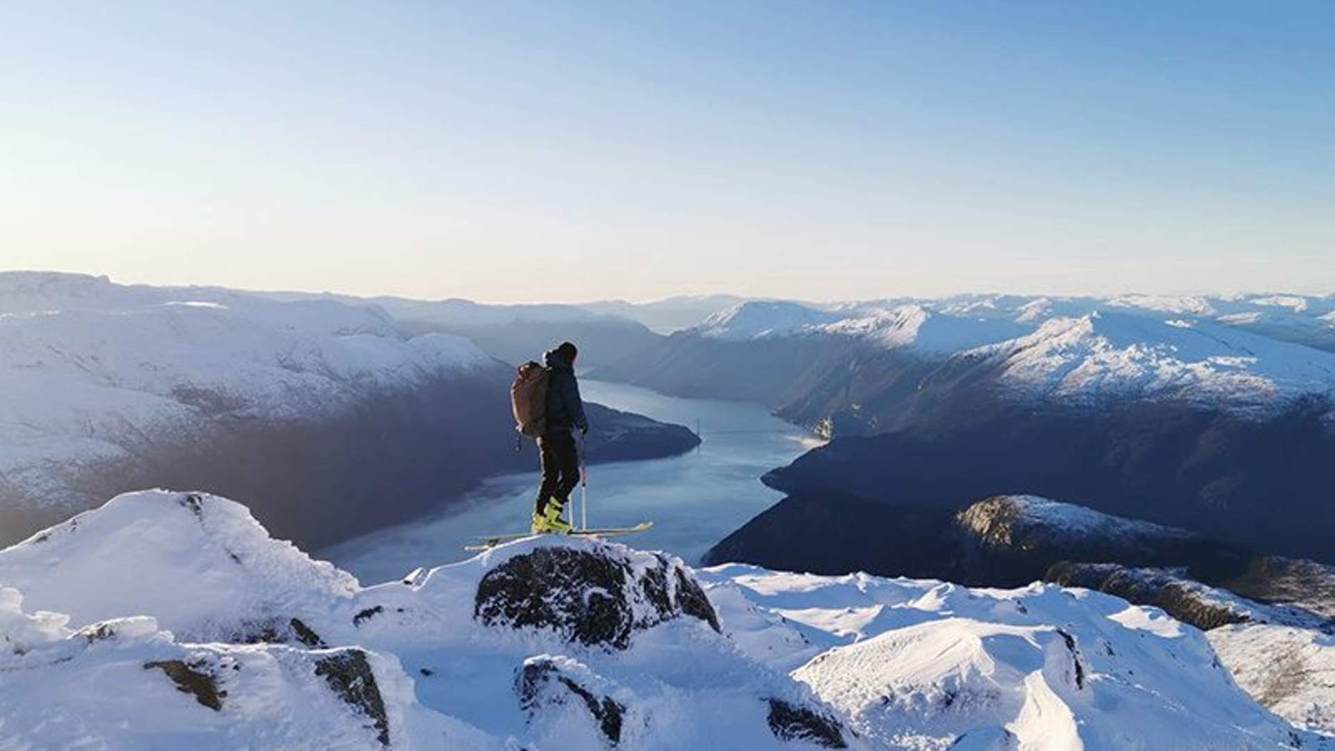 Topptur på ski i Hardanger og Voss