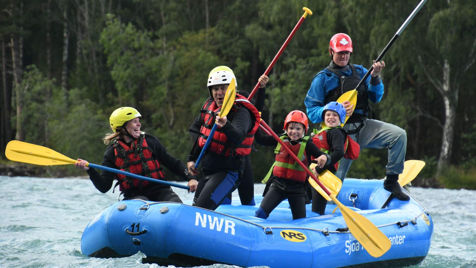 Sjoa Familierafting - Family rafting