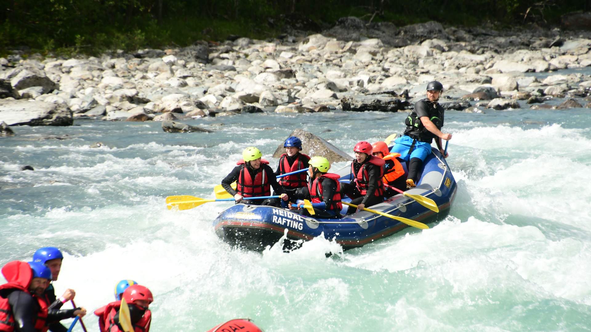 Familierafting - Heidal Rafting