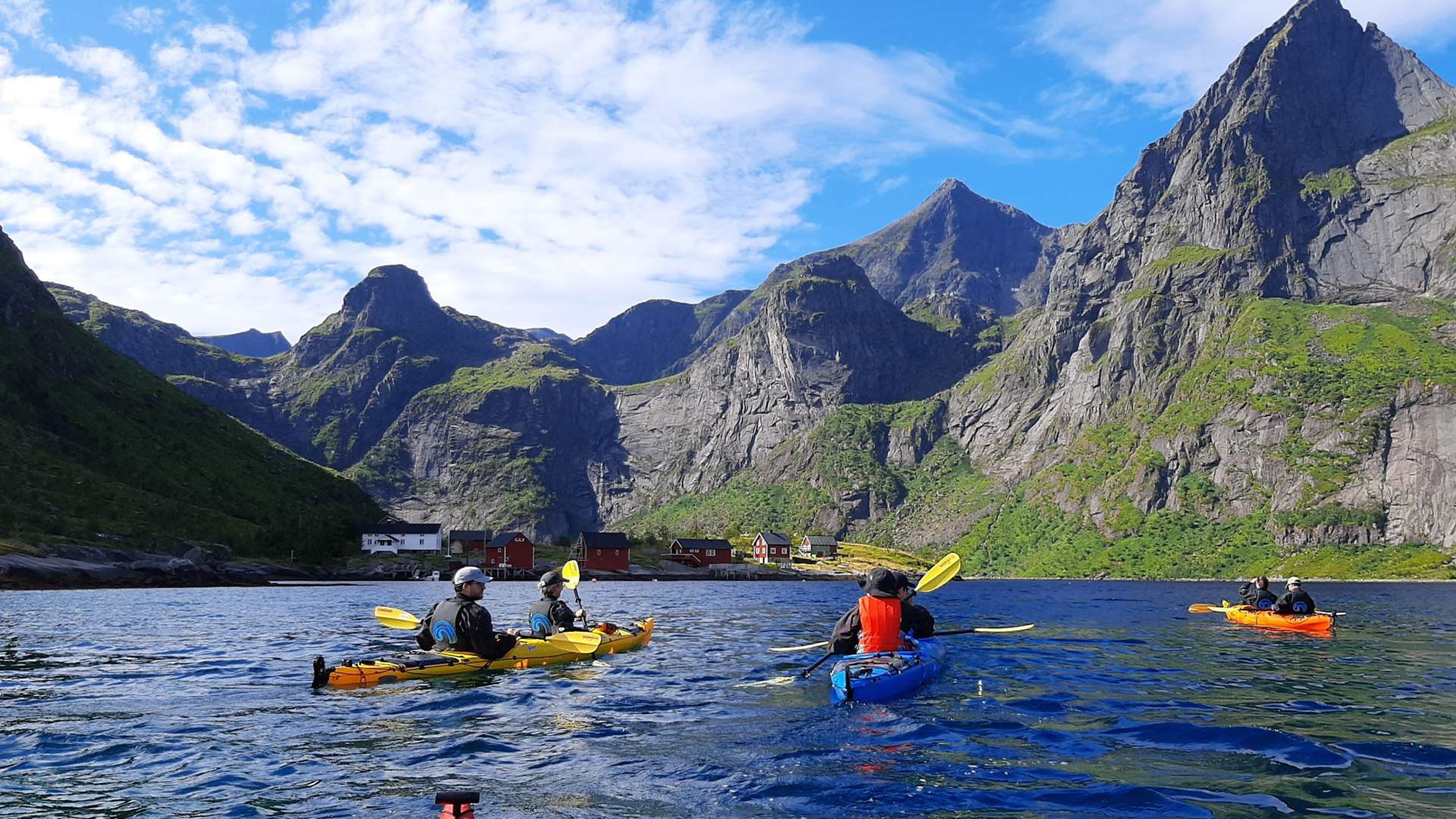 3-hour morning or evening guided kayak tour summer