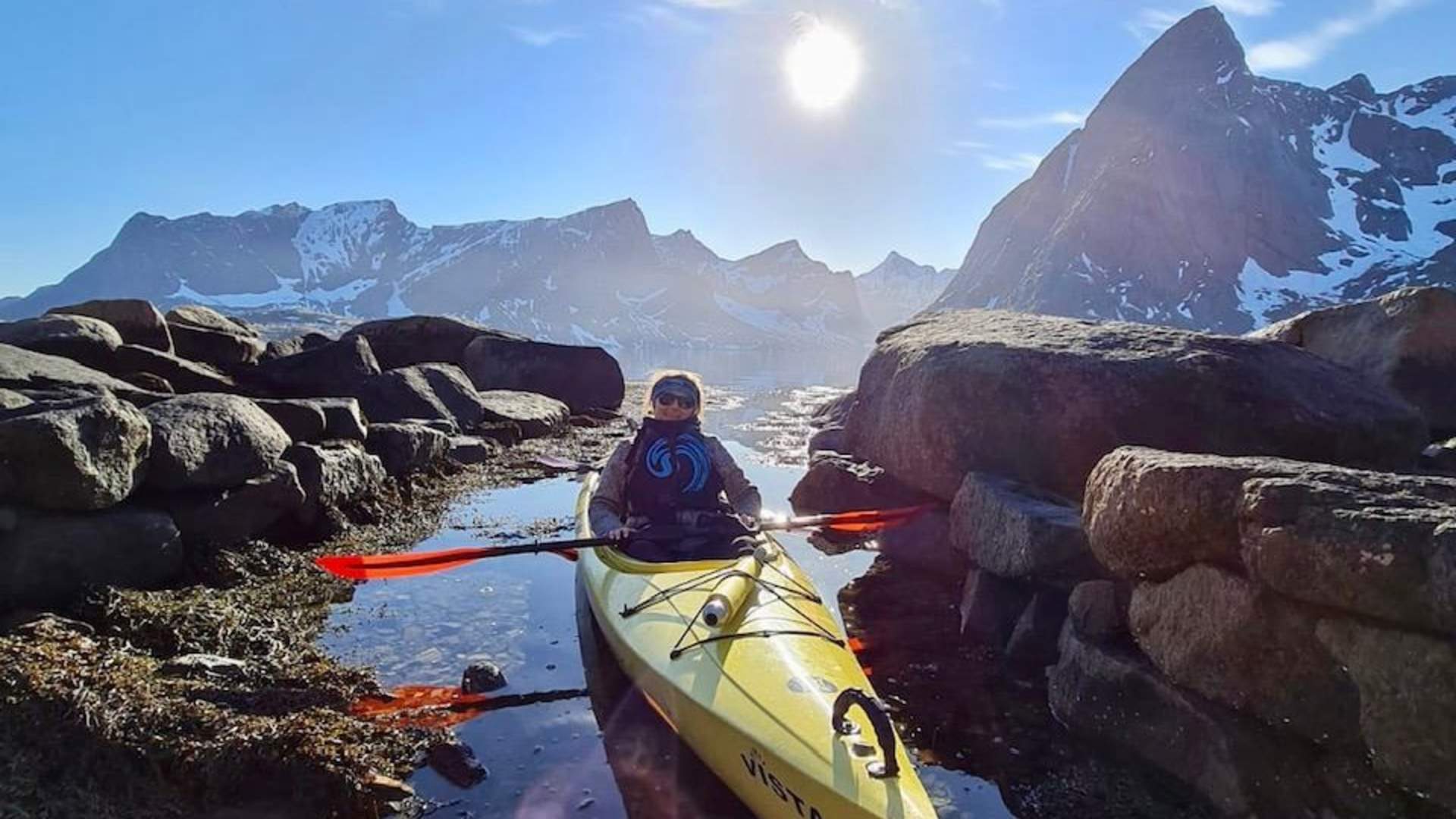 Winter kayak tour 3h