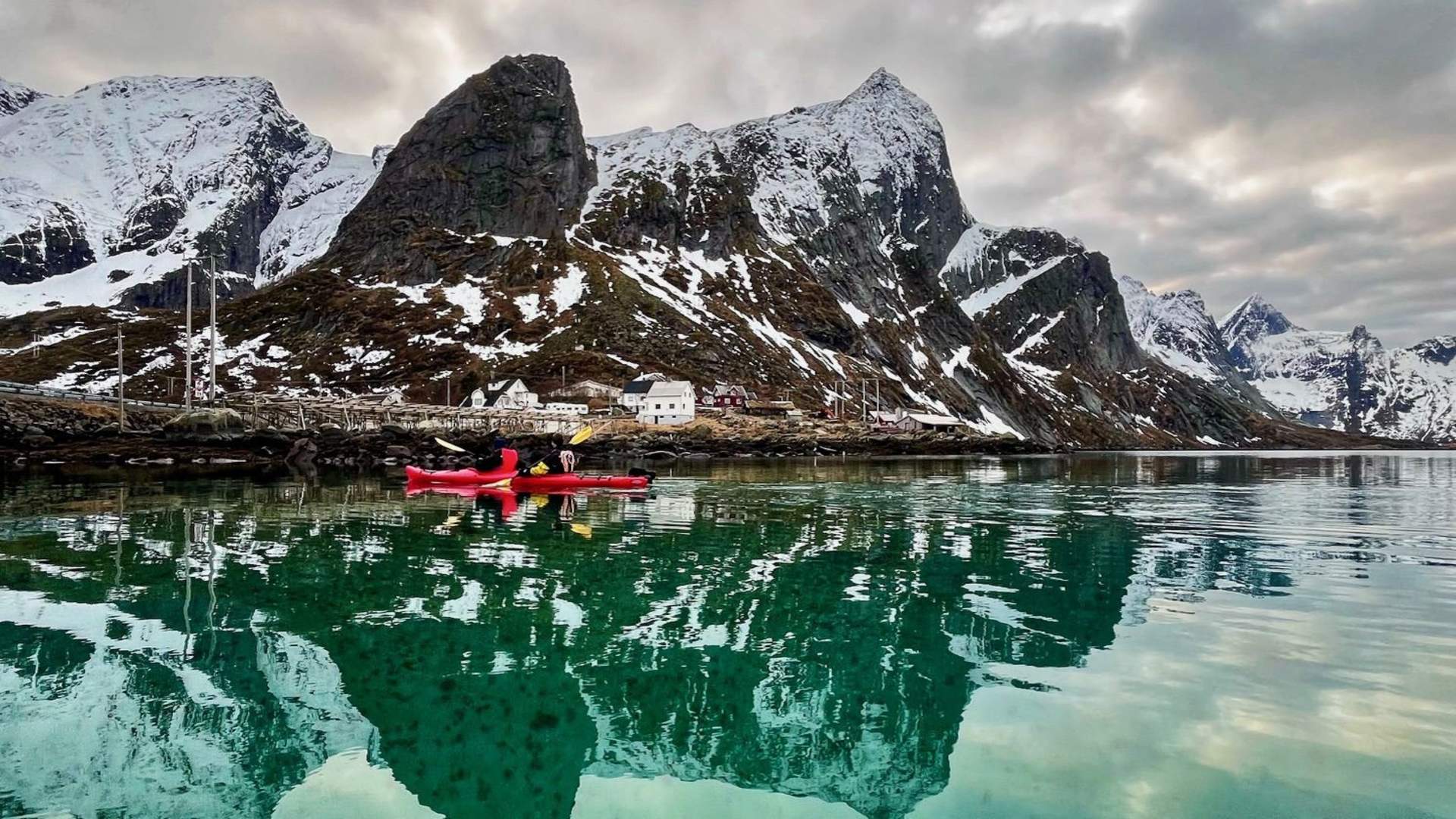 Winter kayak tour 3h