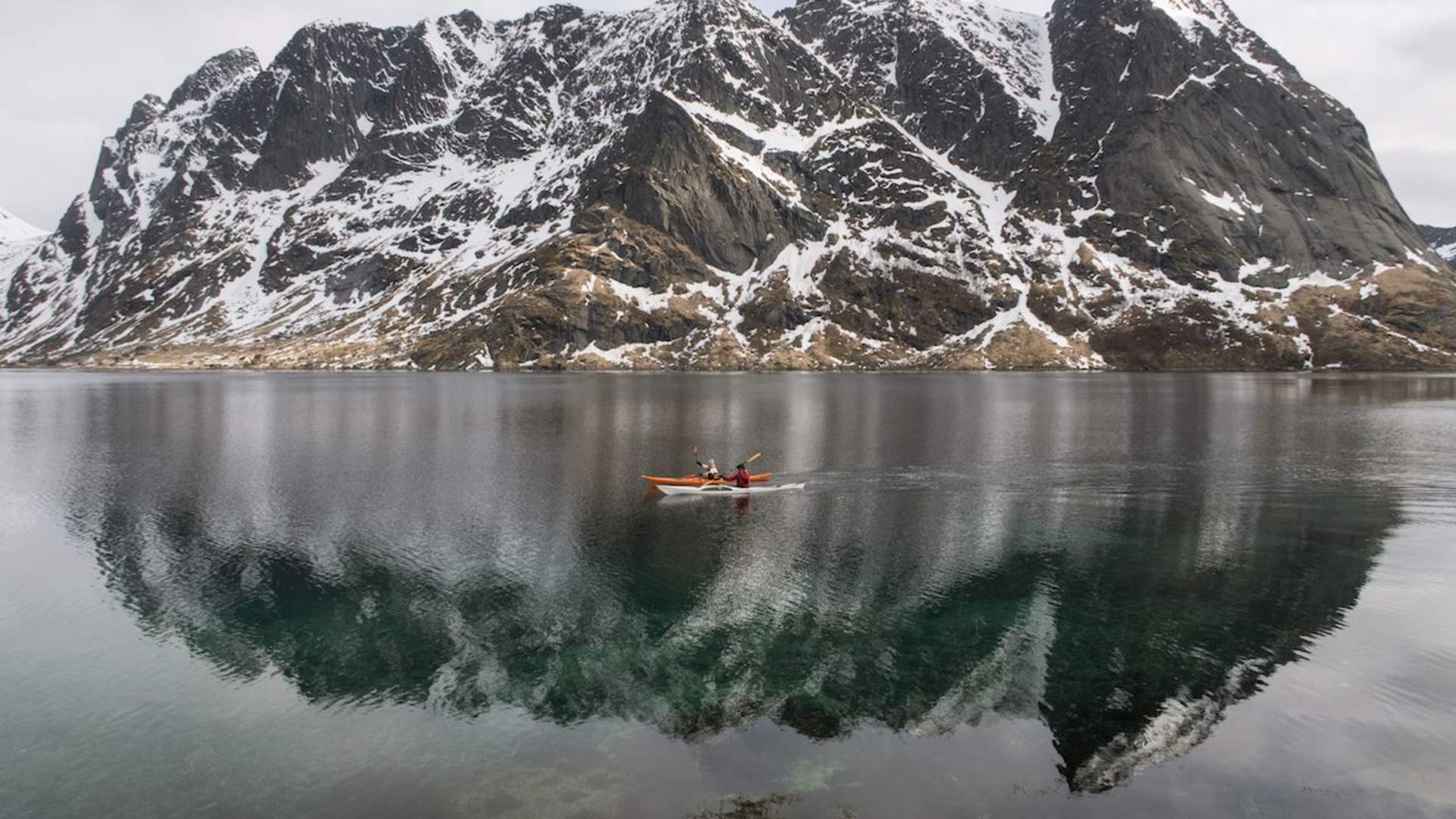 Winter kayak tour 3h