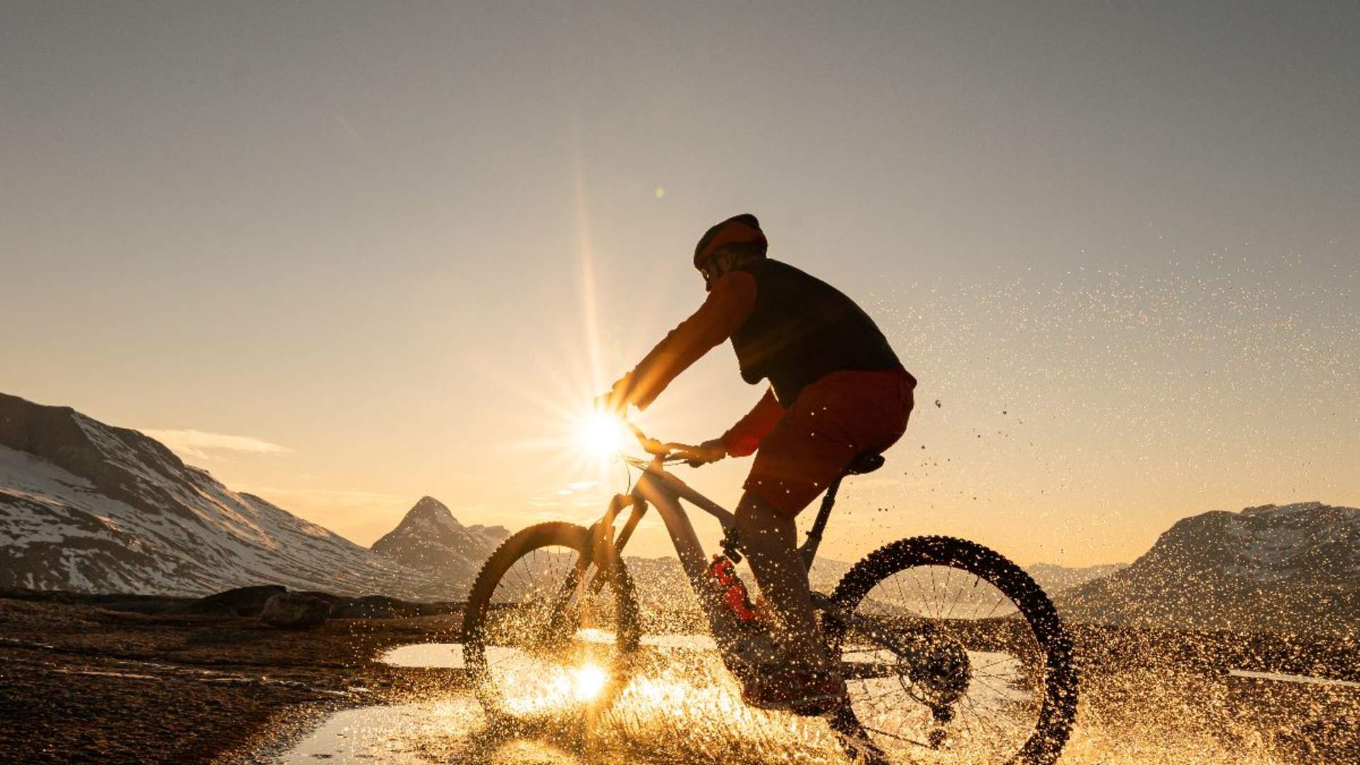 Mountains on an e-bike
