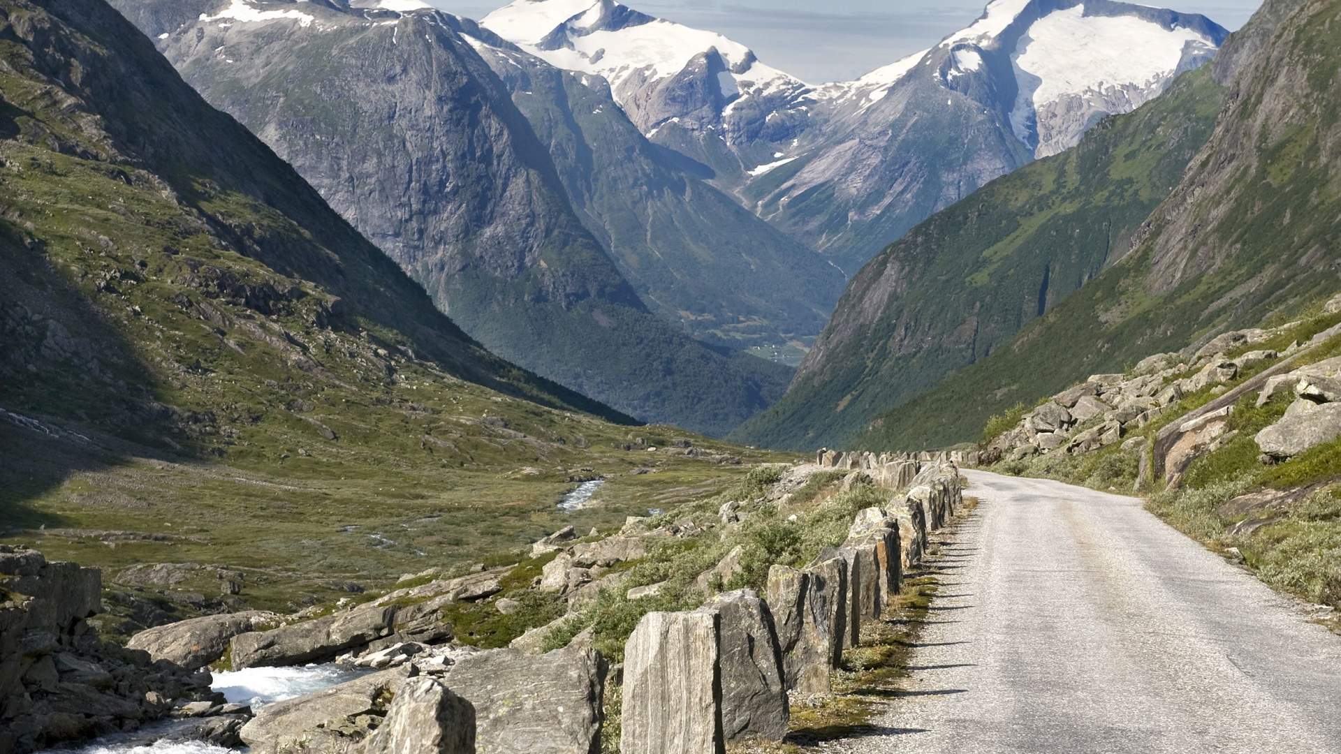 National tourist road- gamle Strynefjellsvegen