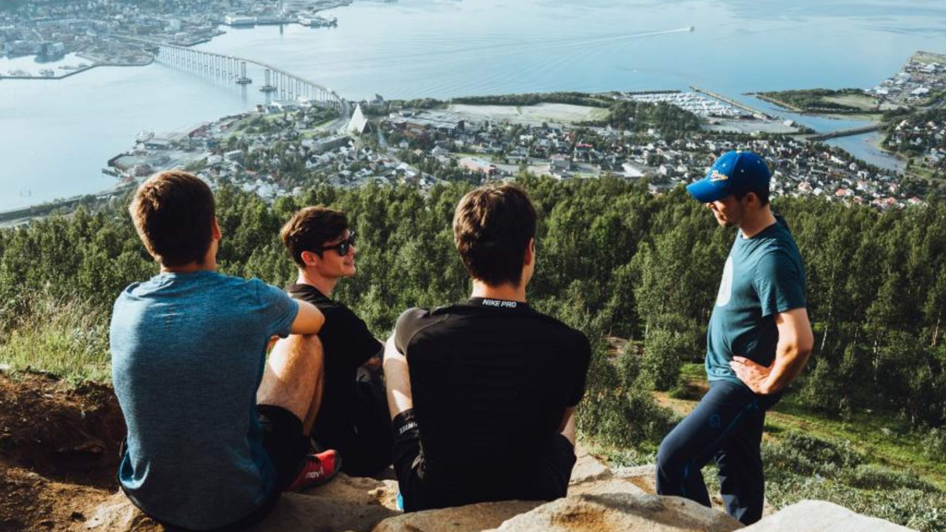 The sherpa stairs in Tromsø
