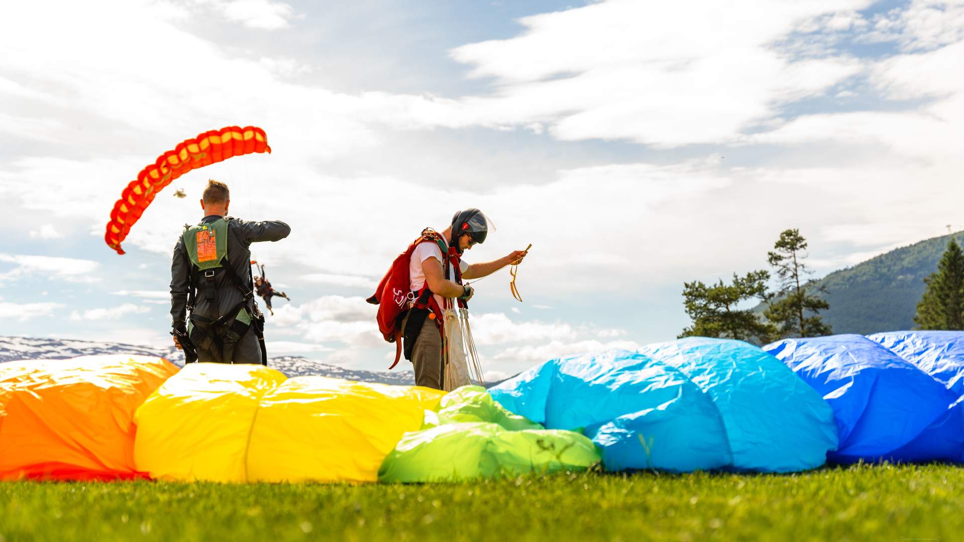 Tandem skydive, Skydive Voss