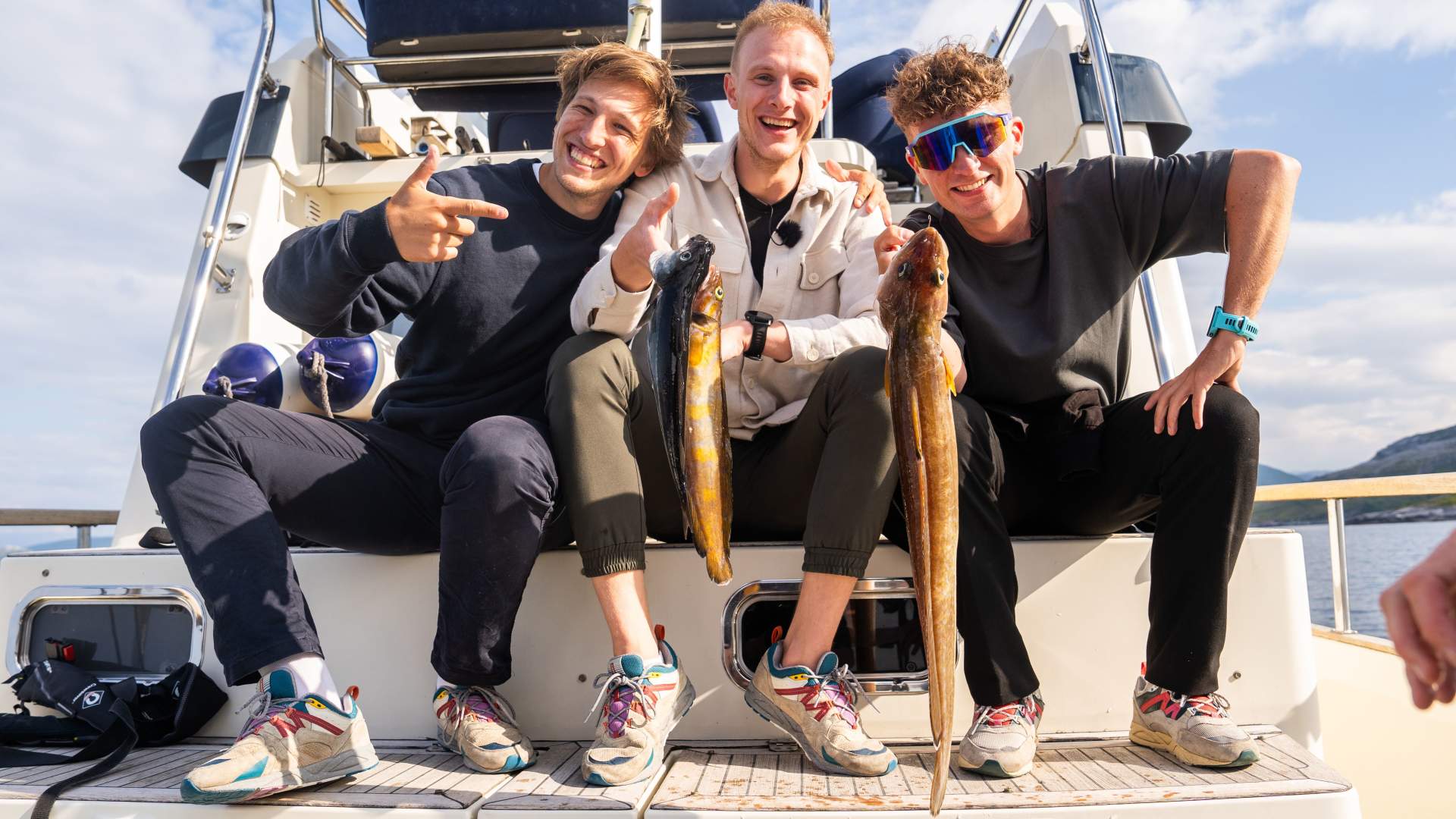 Deep sea fishing - join our fishing boat