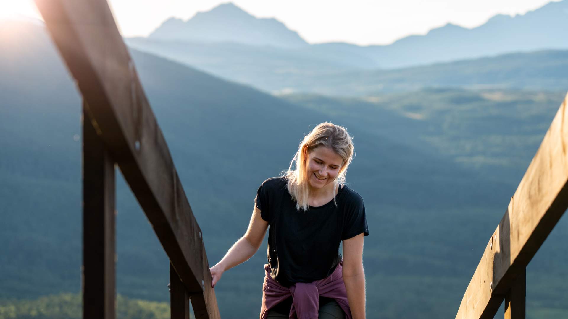 The Midnight Sun Hiking Steps
