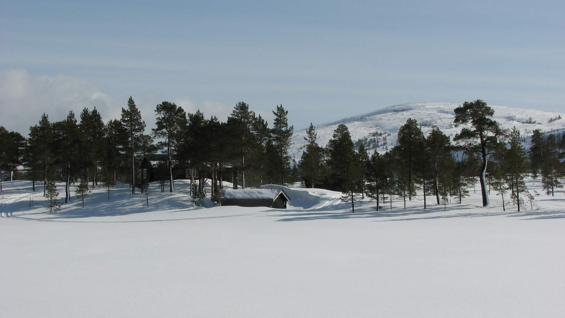 Kvernsjøhytta vinter