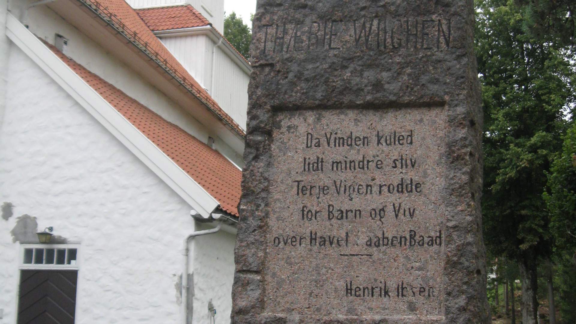 Terje Vigen bauta