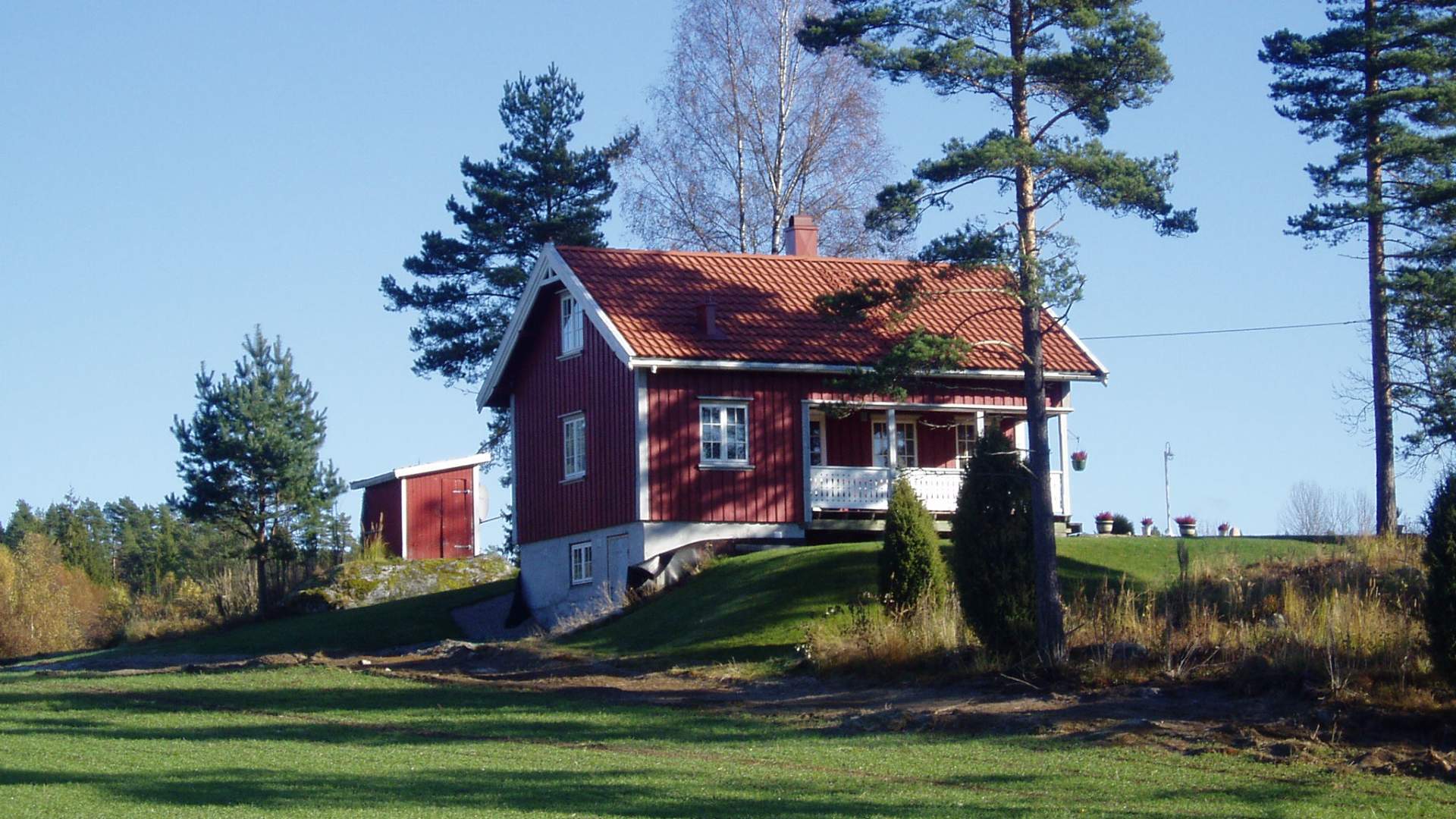 Moen Gård, hus