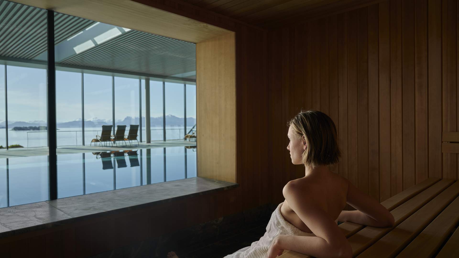 12.Finish sauna with view