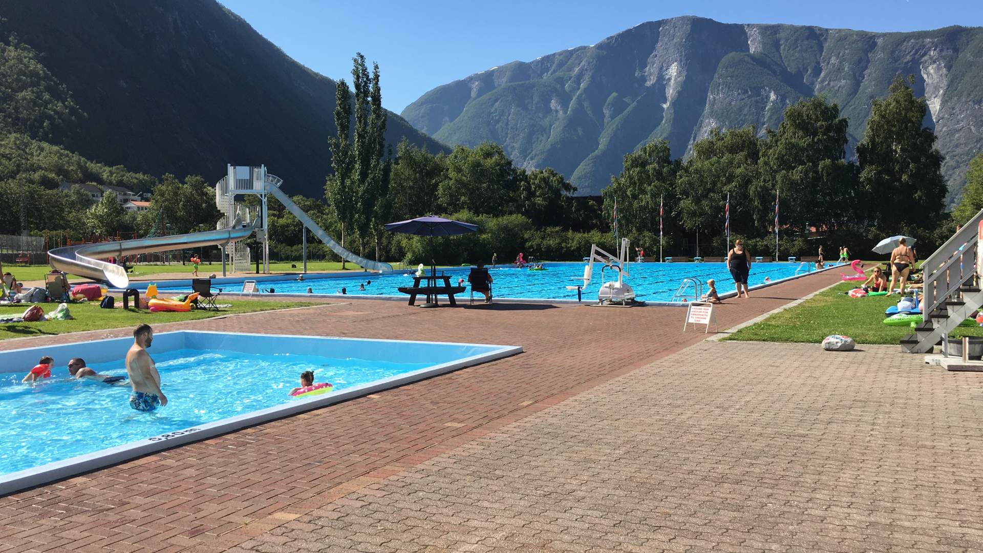 Friluftsbad, Øvre Årdal