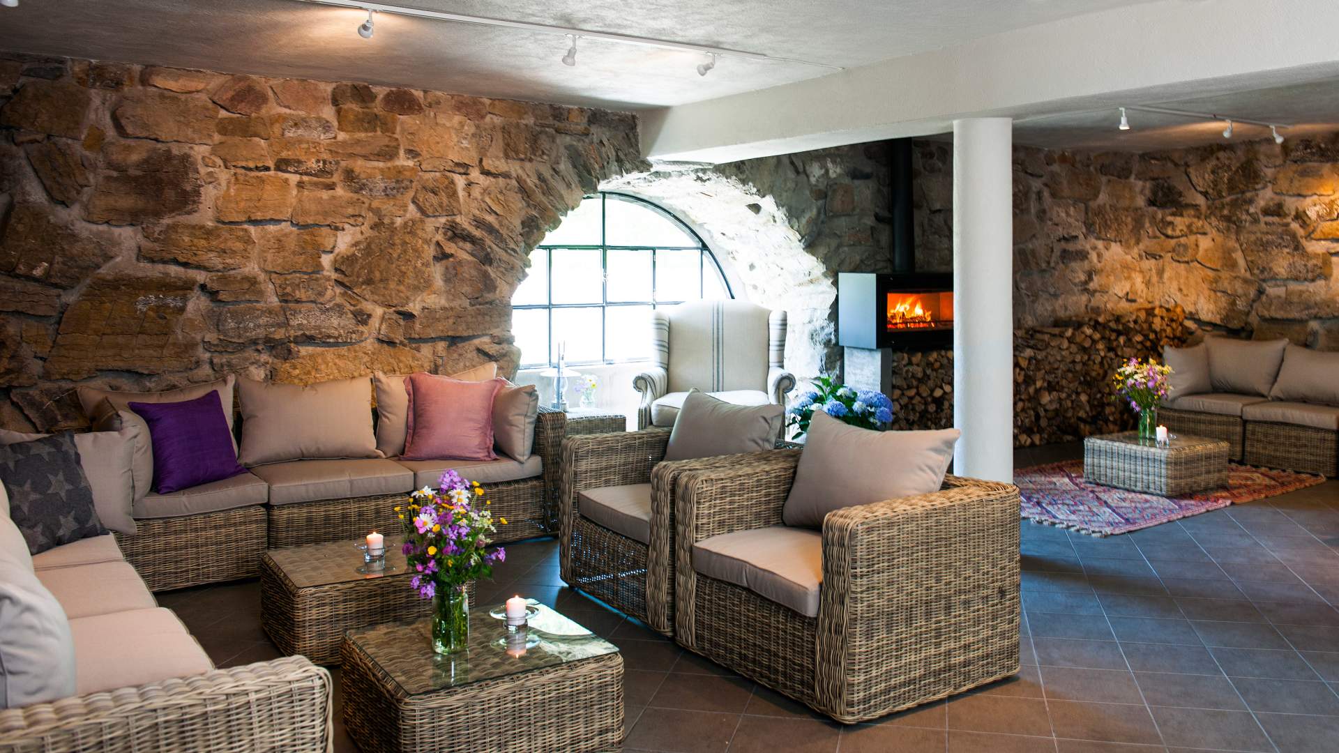 Sittegruppe på Helgaker gård