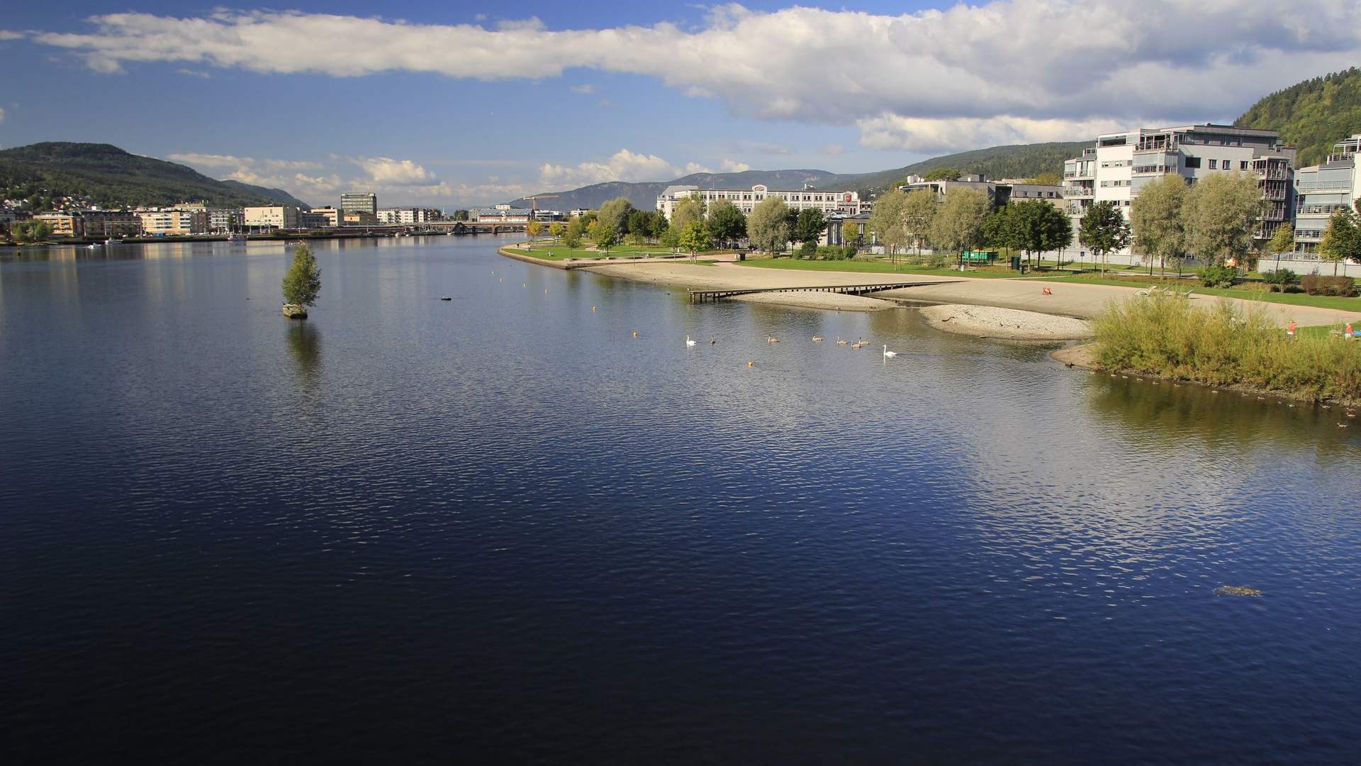 Bystranda/Drammen city beach