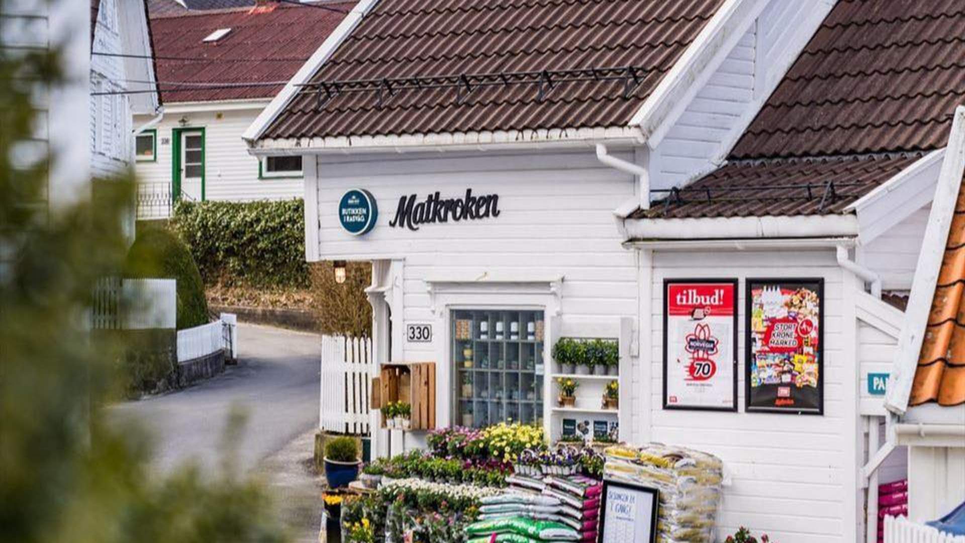 Der Laden in Rasvåg
