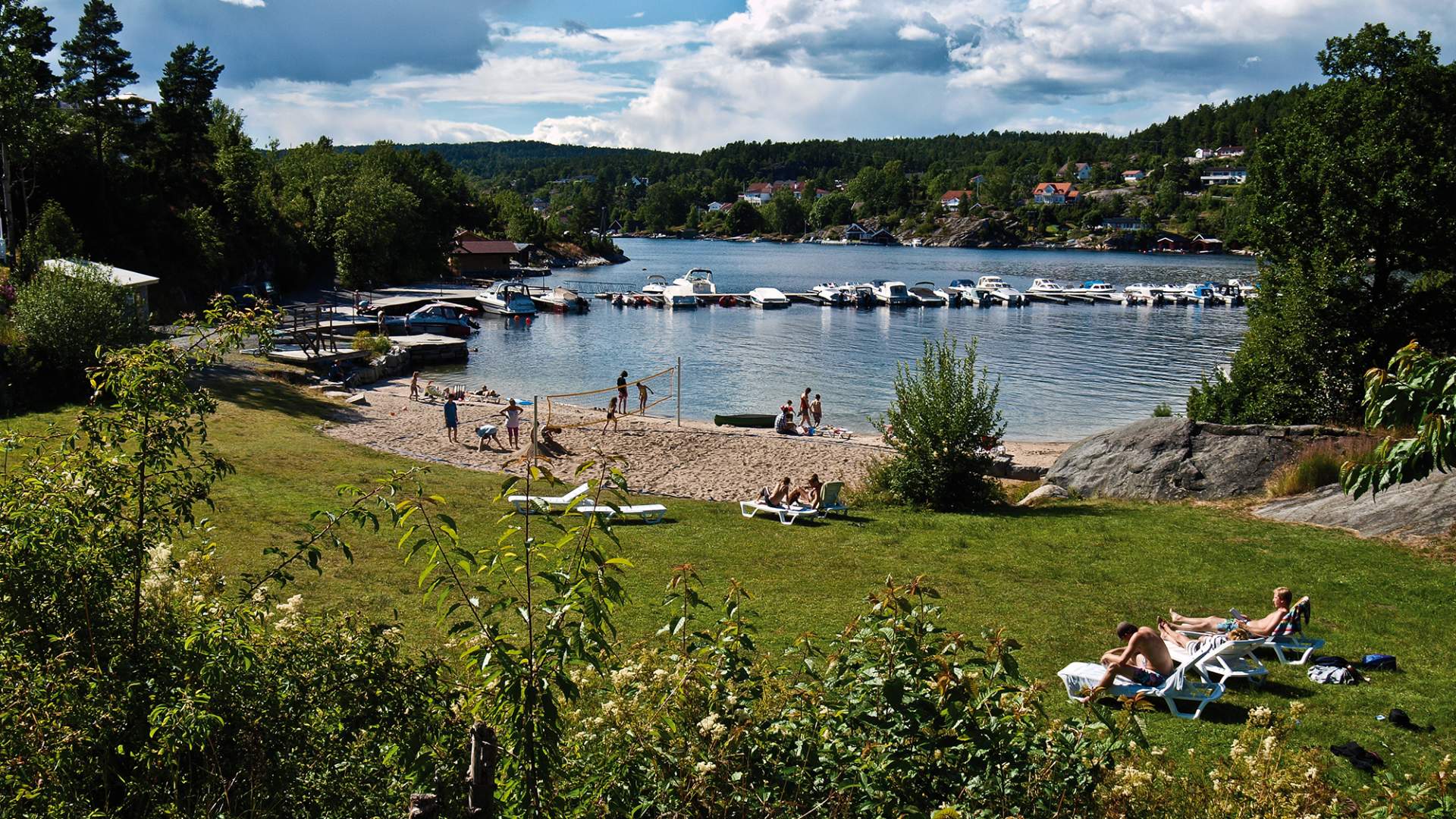 Lovisenberg Familiecamping sandstrand
