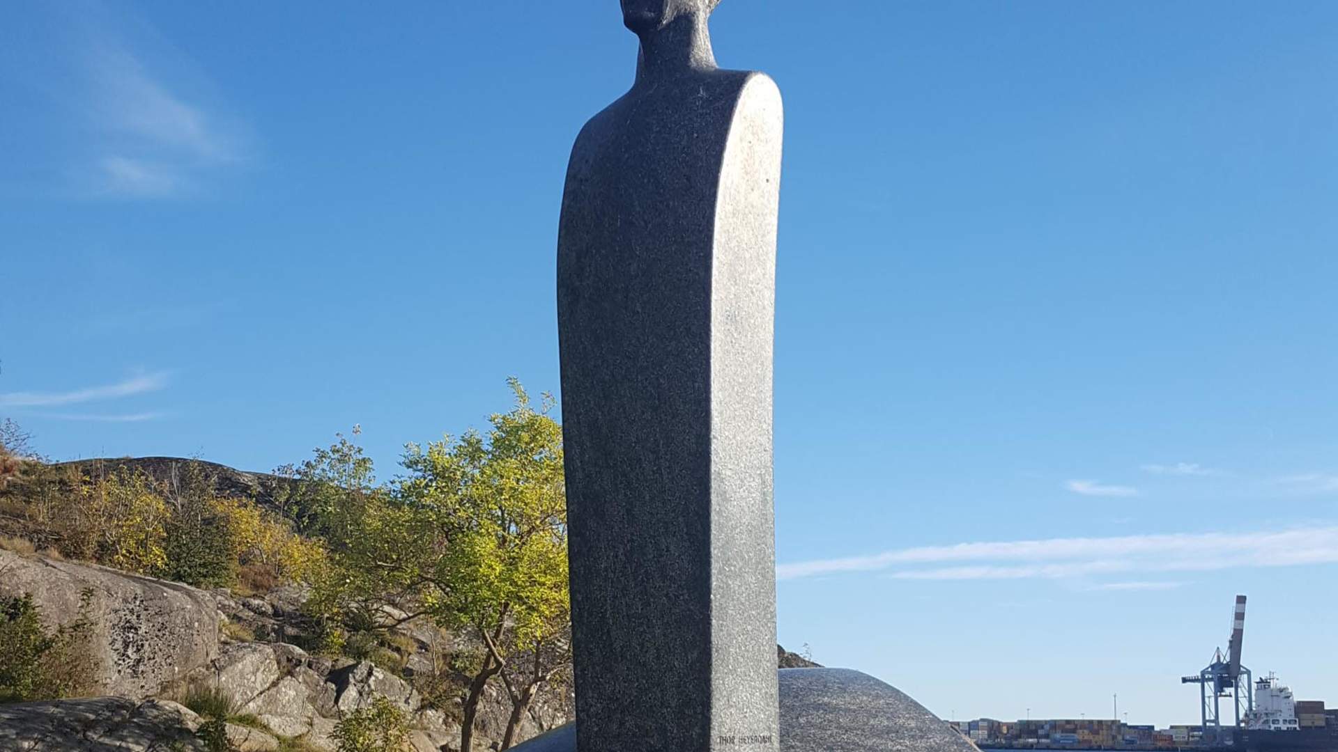 Thor Heyerdahl monument