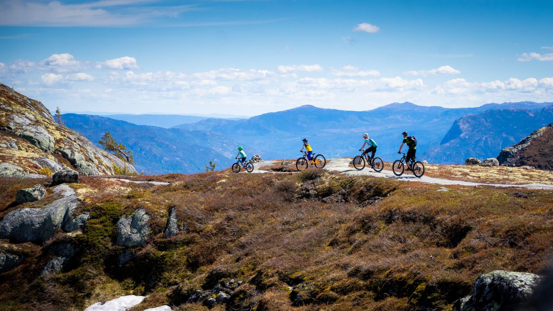 Mountain biking in Nesbyen